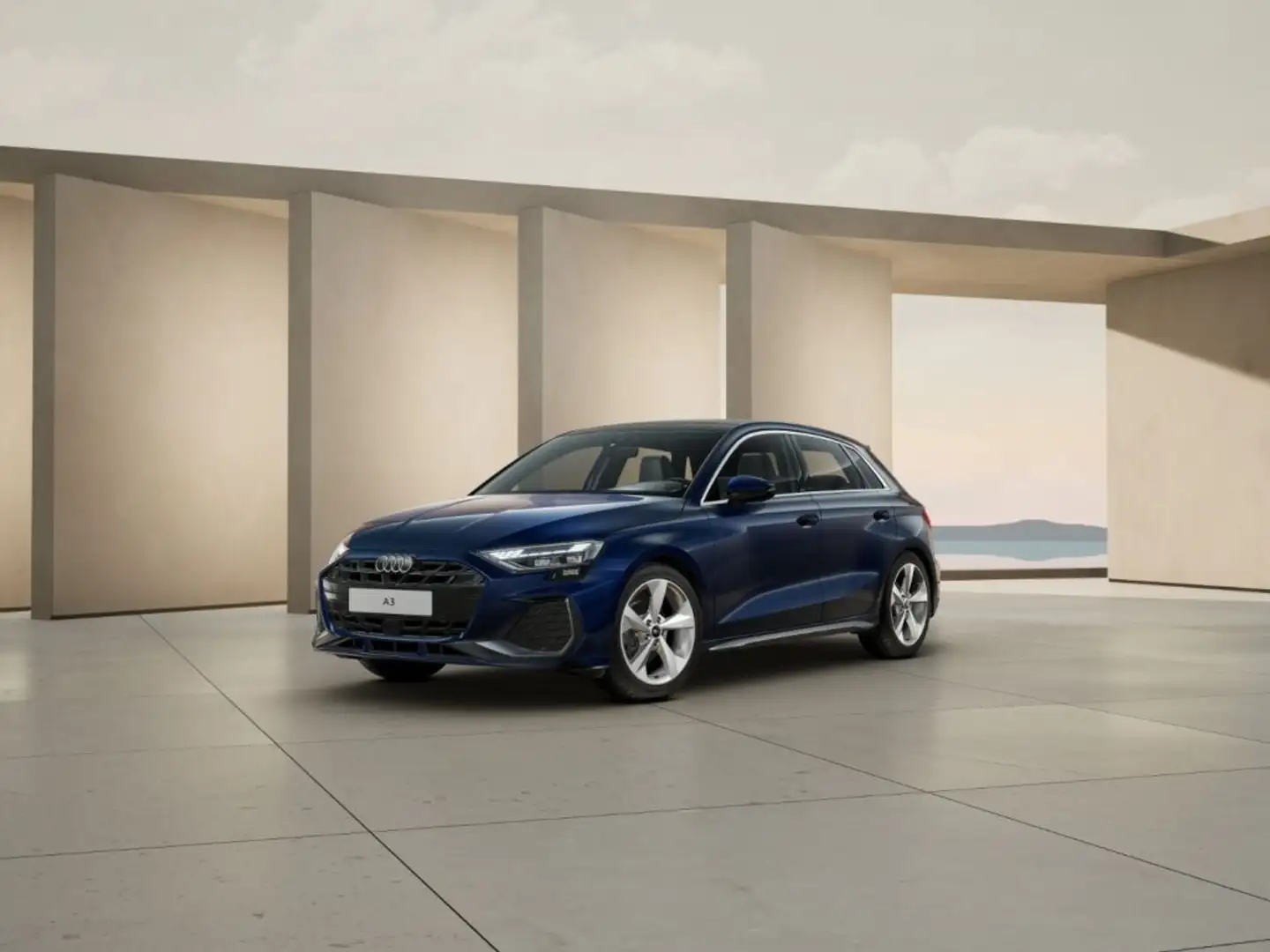 Audi A3 SPB 35 TDI Stronic S line edition - TETTO APRIBILE Blu/Azzurro - 1