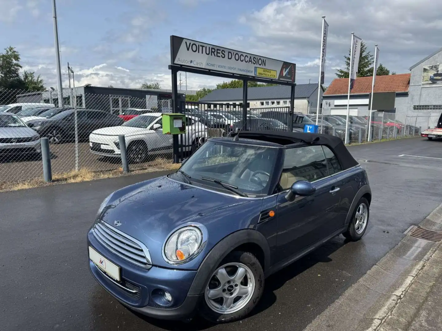 MINI Cooper Cabrio 1.6 122 Grijs - 2