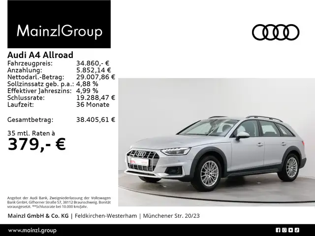 Audi A4 allroad A4 allroad 45 TFSI quattro S tronic AHK Kam. Nav