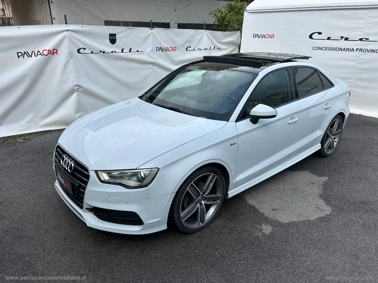 Audi A3 Sedan 2.0 TDI S tronic S LINE Blanc - 2
