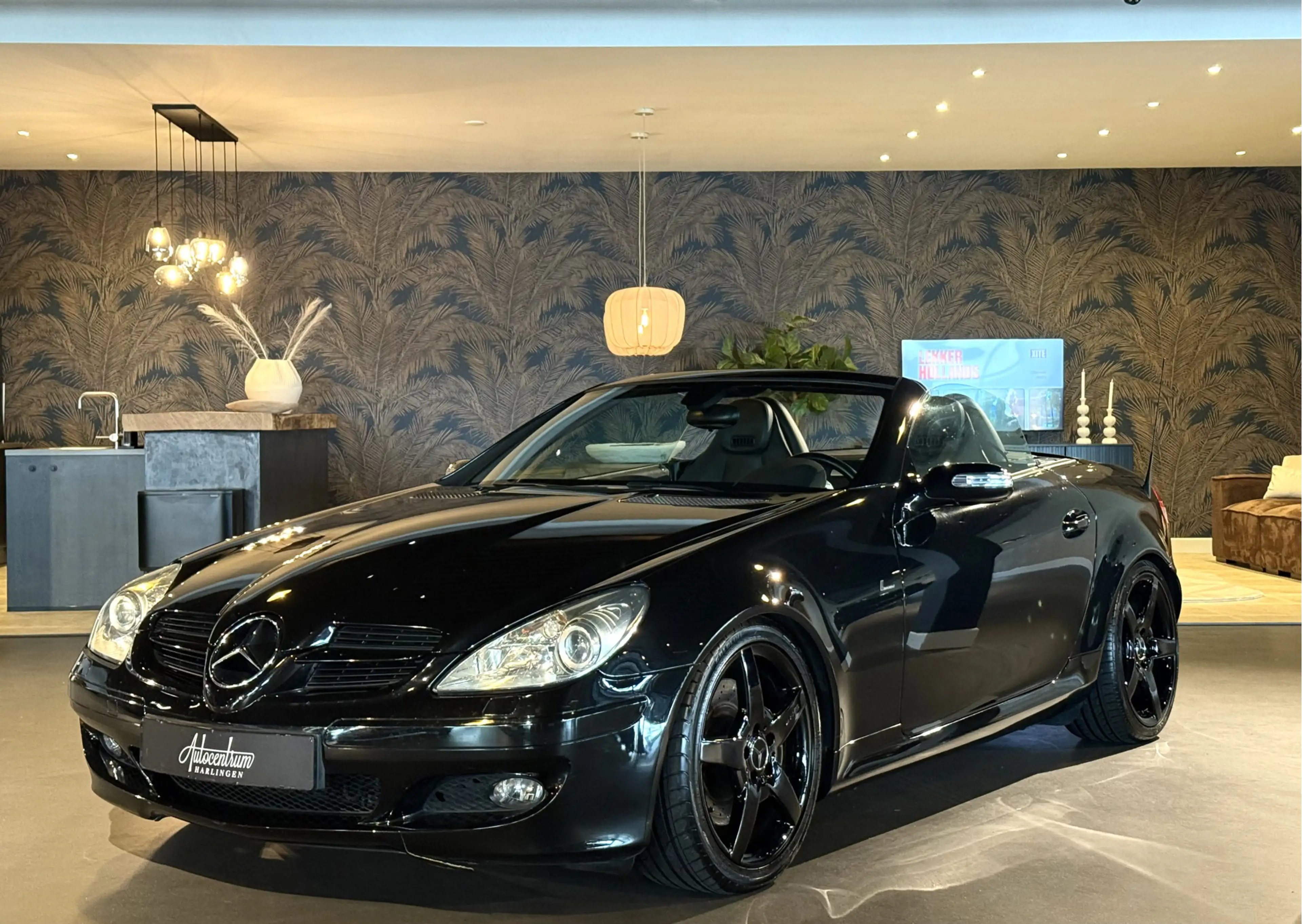 Mercedes-Benz SLK 350 V6 272PK I Black on Black I 18"