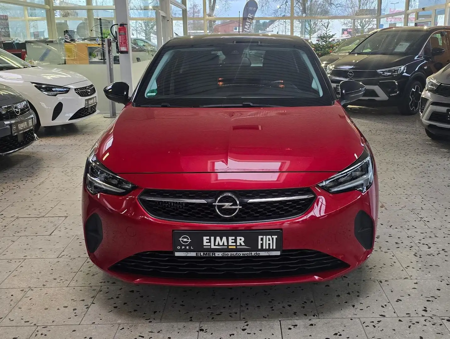 Opel Corsa 1.2 Automatik mit AutoAndroid - Rückfahrka Rot - 2