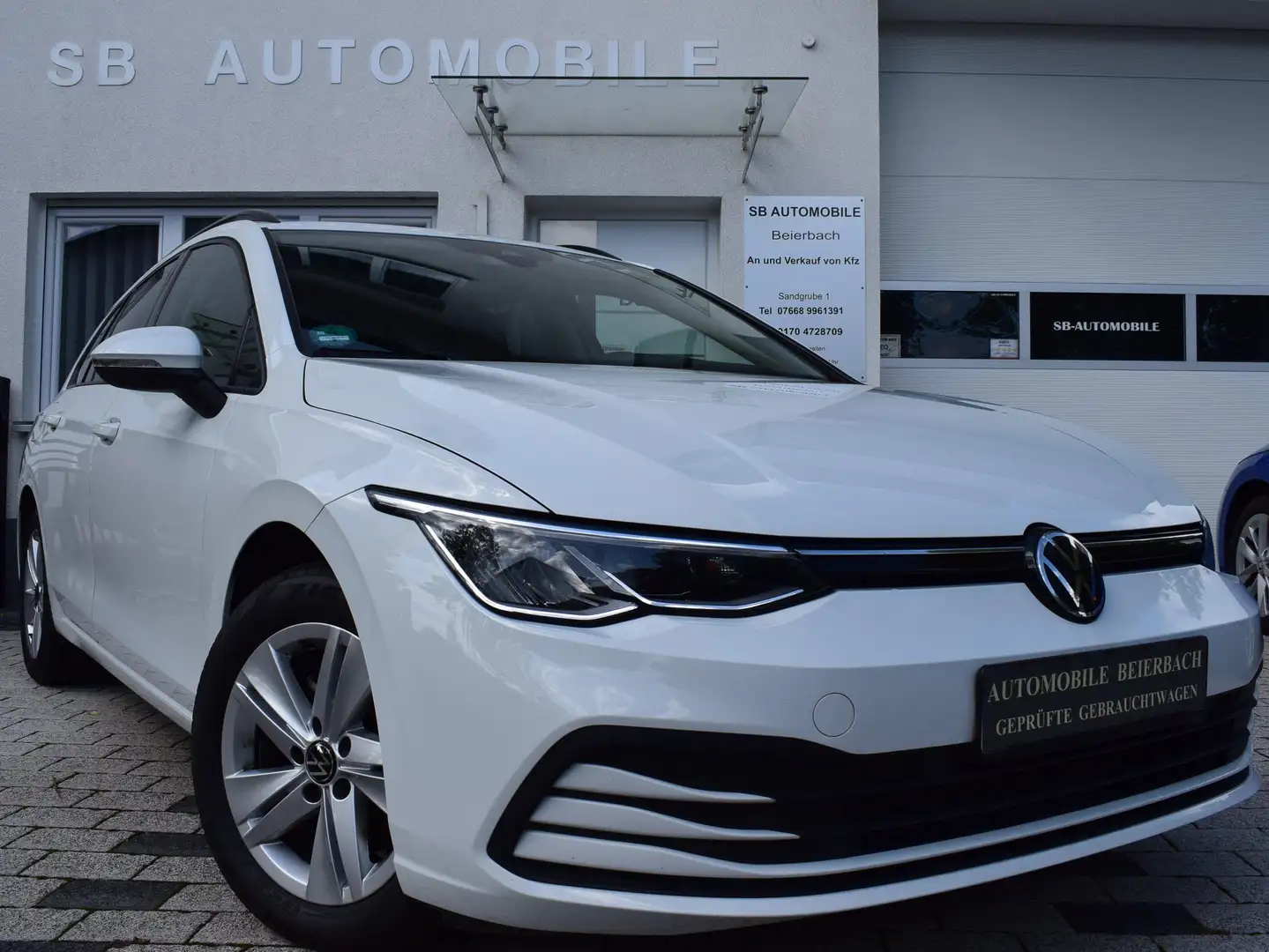 Volkswagen Golf Variant Life 2.0 Tdi DSG  DAB/PDC/led/AHK /ALU Blanc - 1