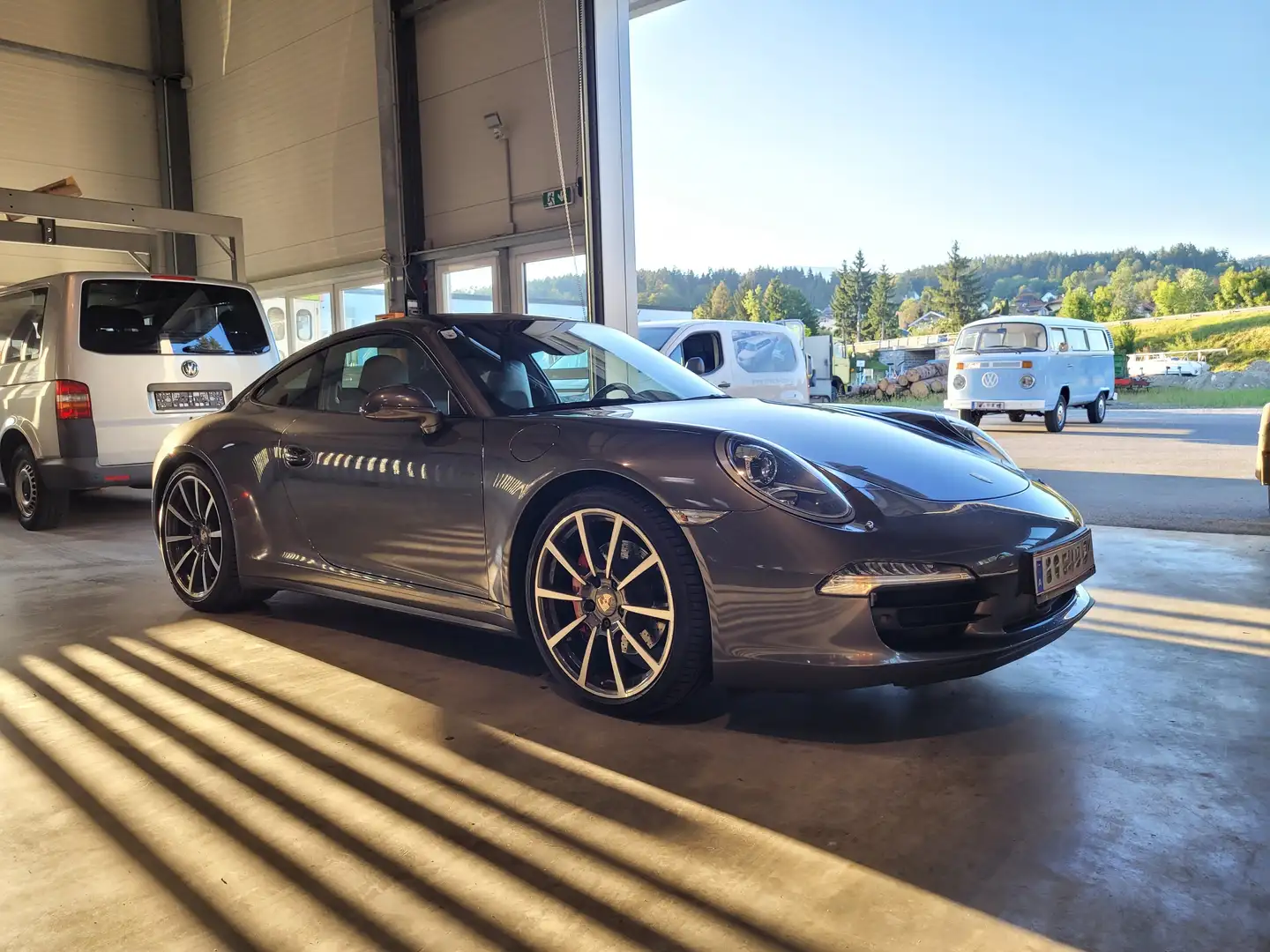 Porsche 991 991 4S,Sauger,2JahreApproved,Voll,Chrono,Kauftest! Grau - 2