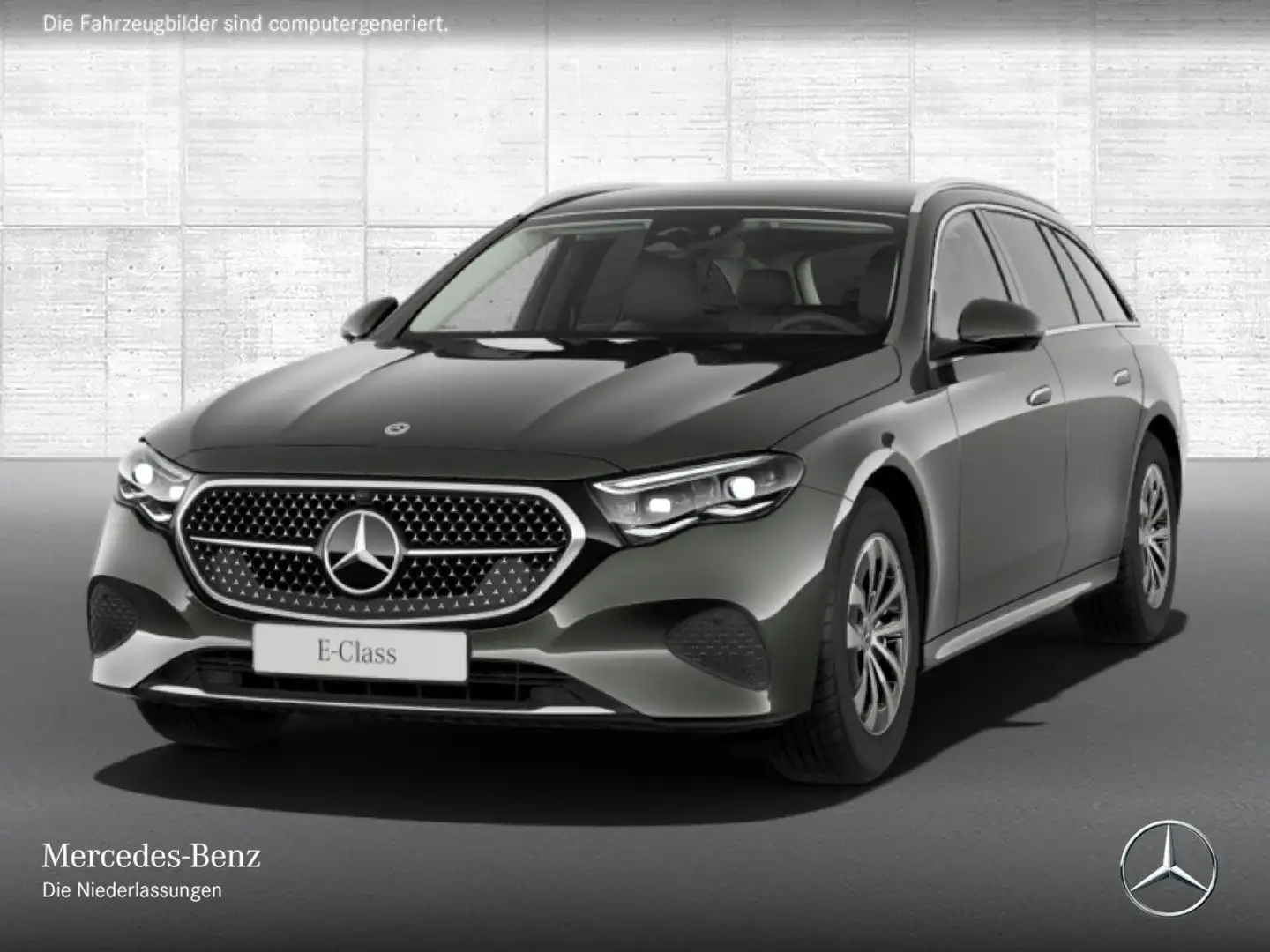 Mercedes-Benz E 200 T Avantgarde 360° Distr. Spurhalt-Ass PTS 9G Grau - 2