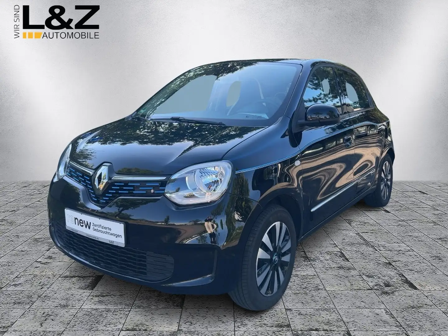 Renault Twingo Intens Electric *Navi,Klima,PDC,SHZ* Kaufbatterie Schwarz - 1
