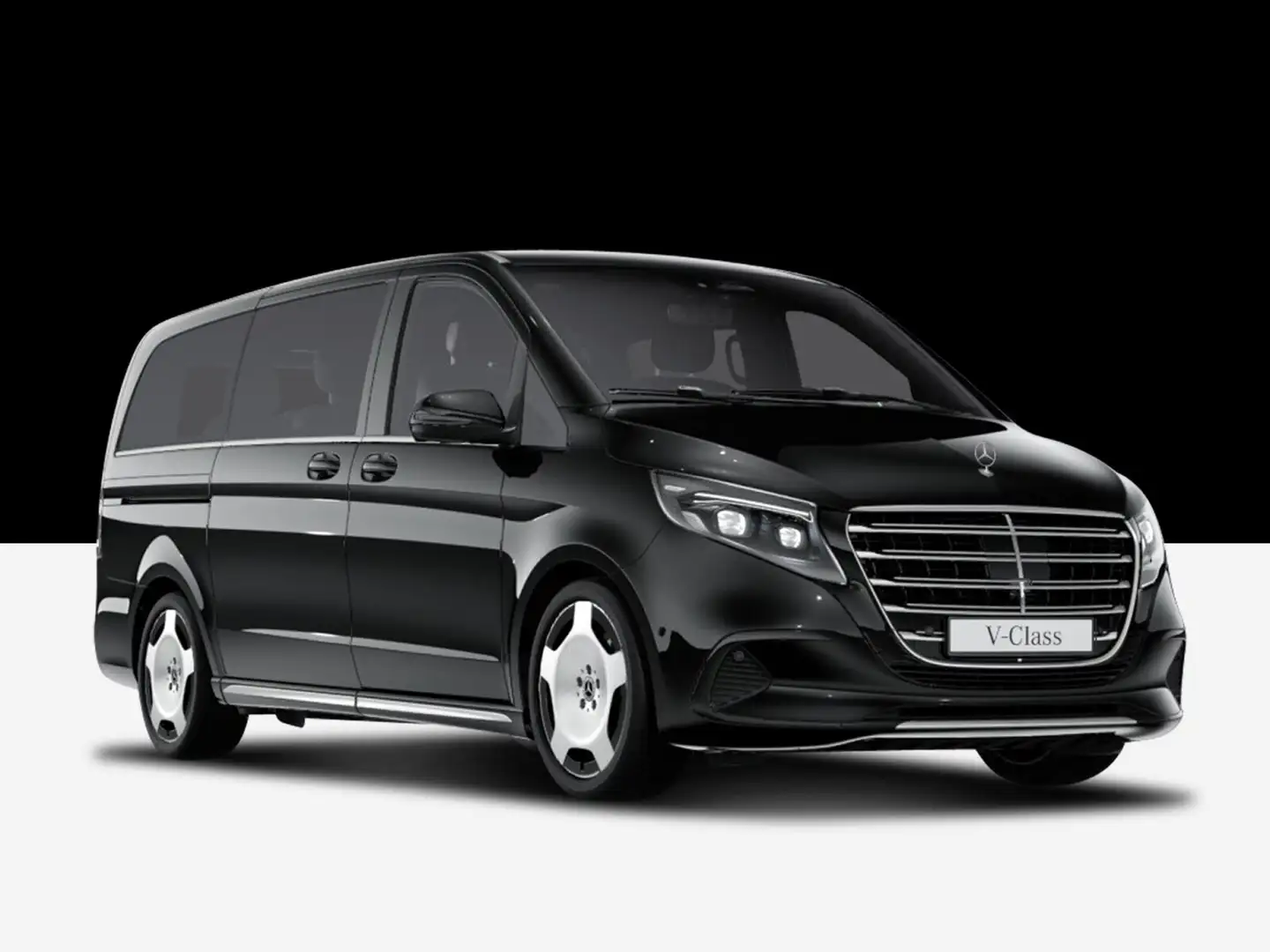 Mercedes-Benz V 300 V 300 d 4MATIC EXCLUSIVE Lang  Basic/Navi/SHD/LED Noir - 1