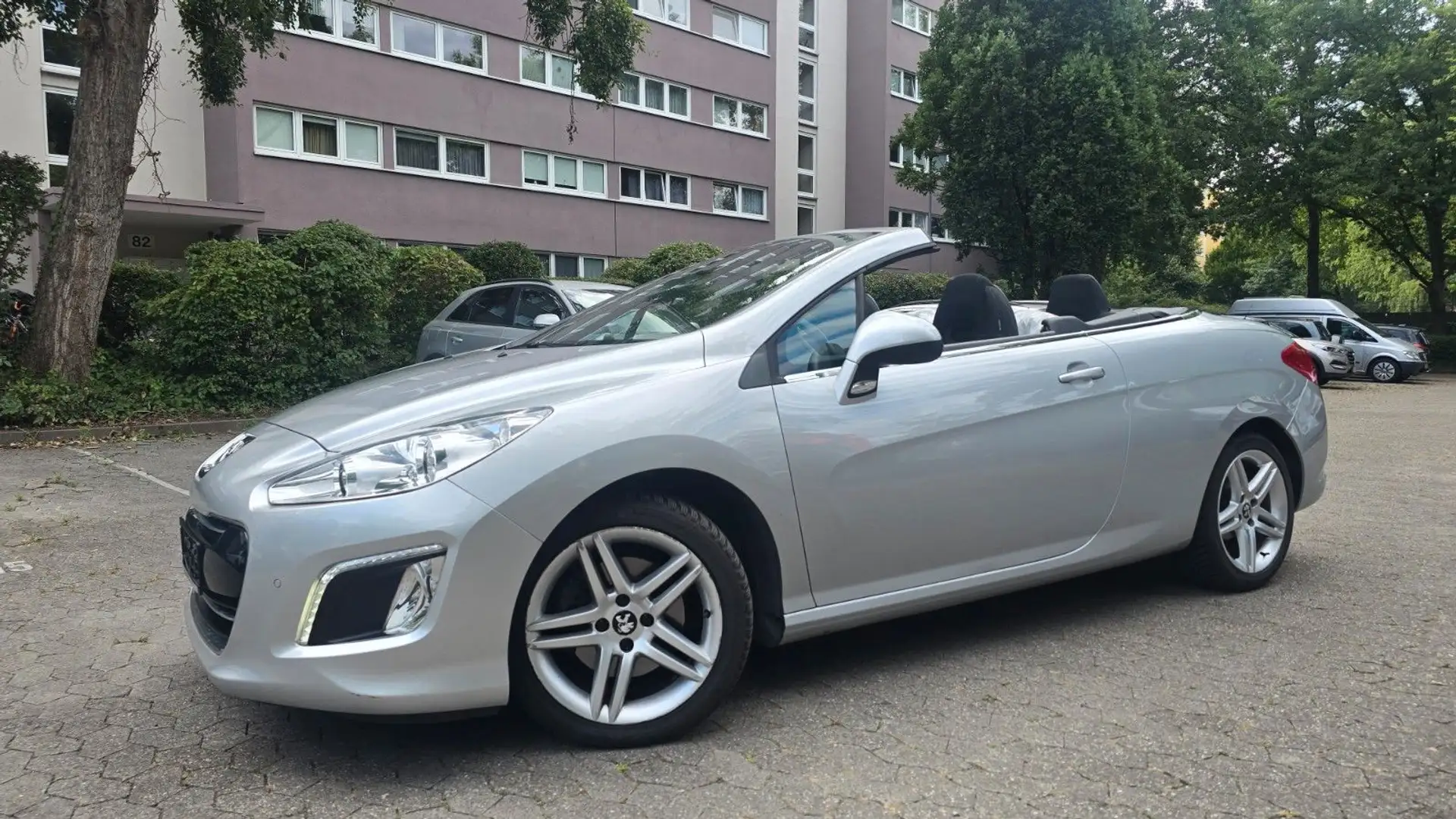 Peugeot 308 CC Cabrio-Coupe/TÜV NEU/SERVICE NEU/GARANTIE Silber - 1
