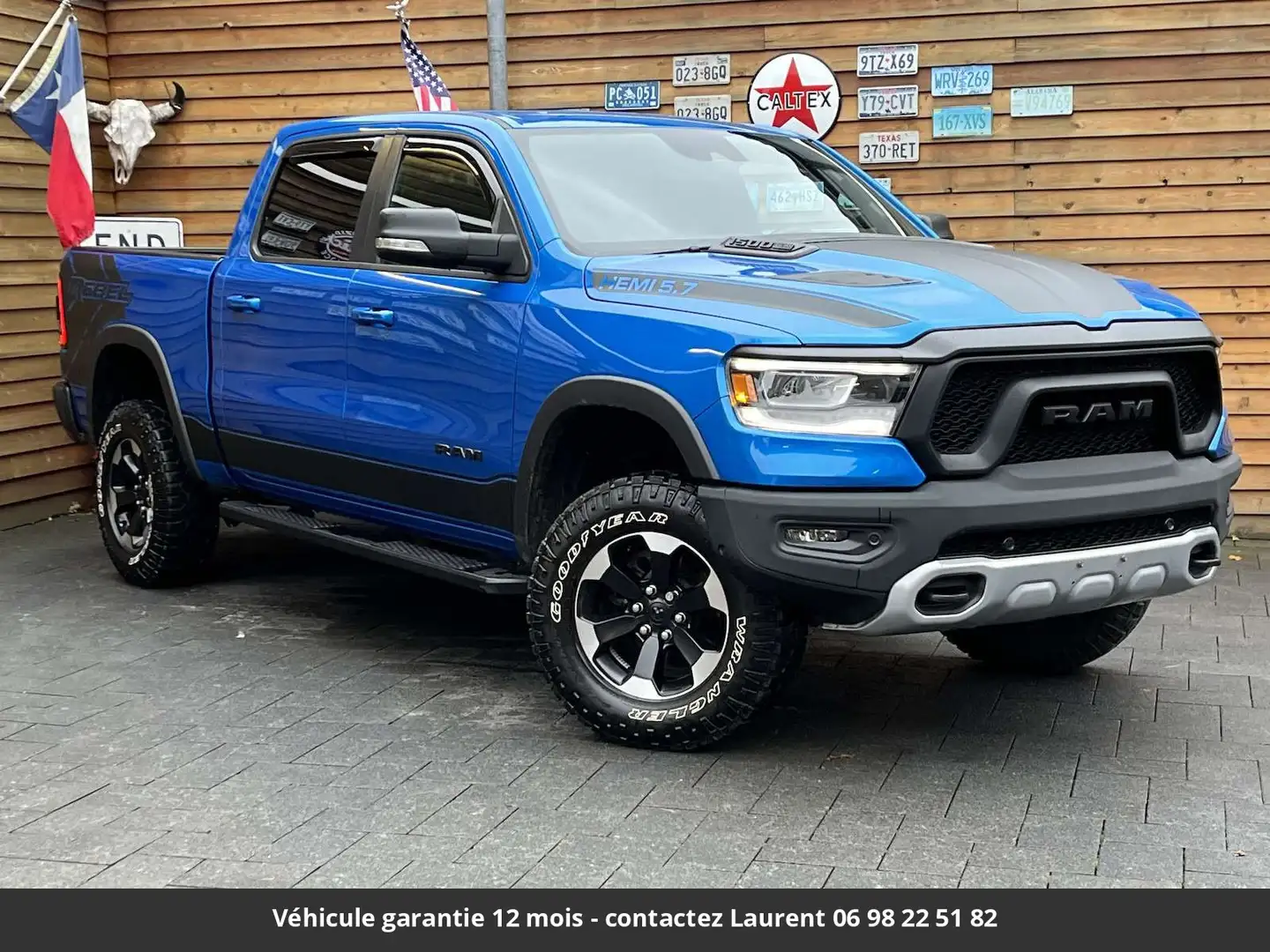 Dodge RAM Rebel GPL Crew Cab 4x4 Tout compris hors homologat Bleu - 2