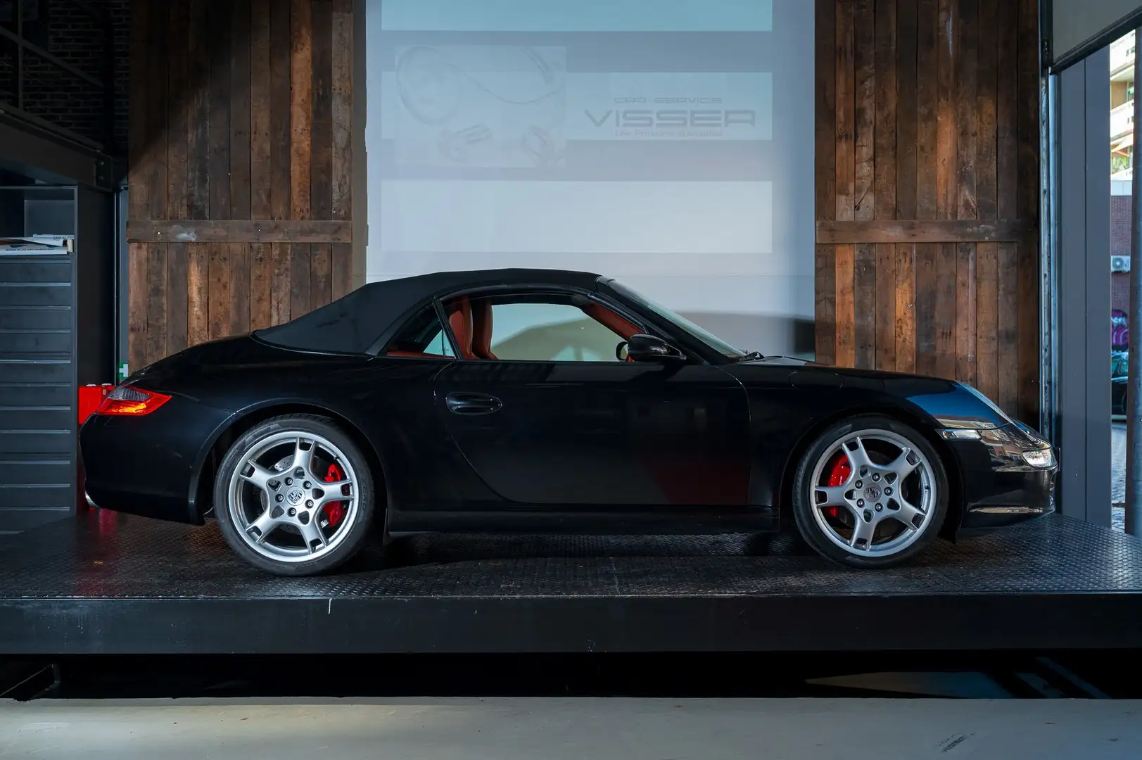 Porsche 997 3.8 Carrera S Cabriolet Basaltschwarz-metallic Negro - 2