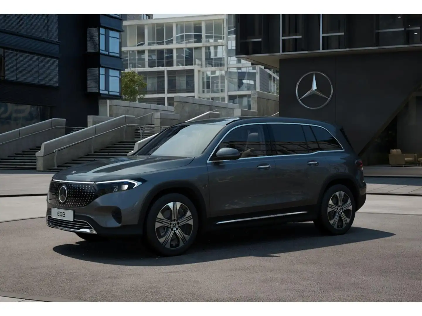 Mercedes-Benz EQB 250 + Electric Art EasyPack*Distronic*360°KAM Gris - 2