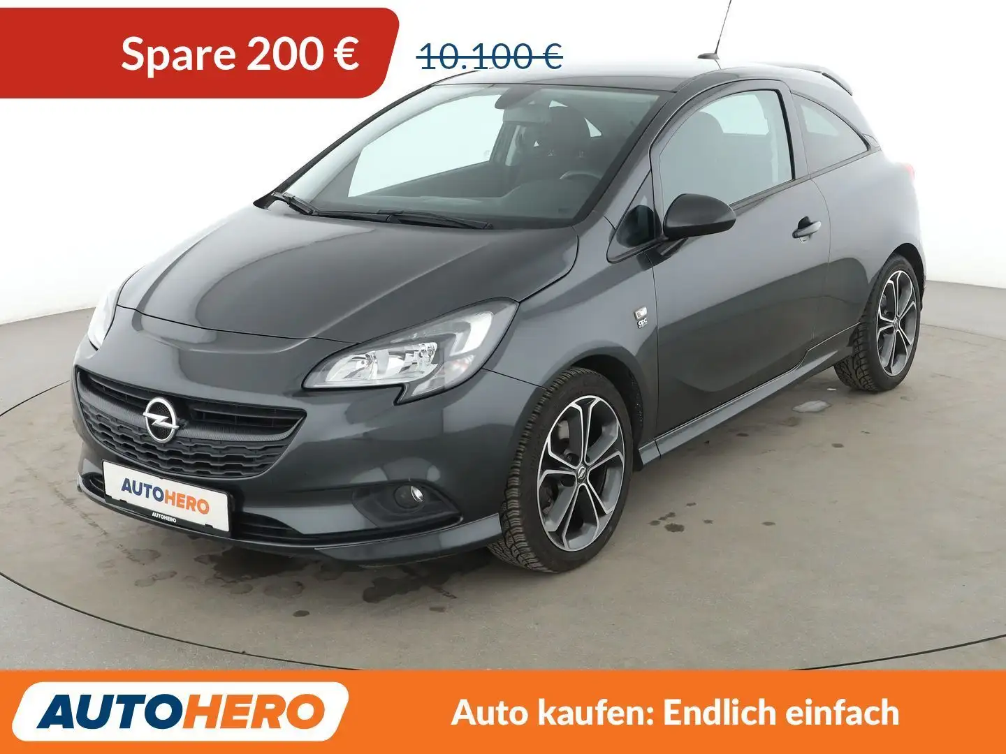 Opel Corsa 1.4 Turbo S ecoFlex*NAVI*TEMPO*PDC*SHZ*KLIMA* Gris - 1