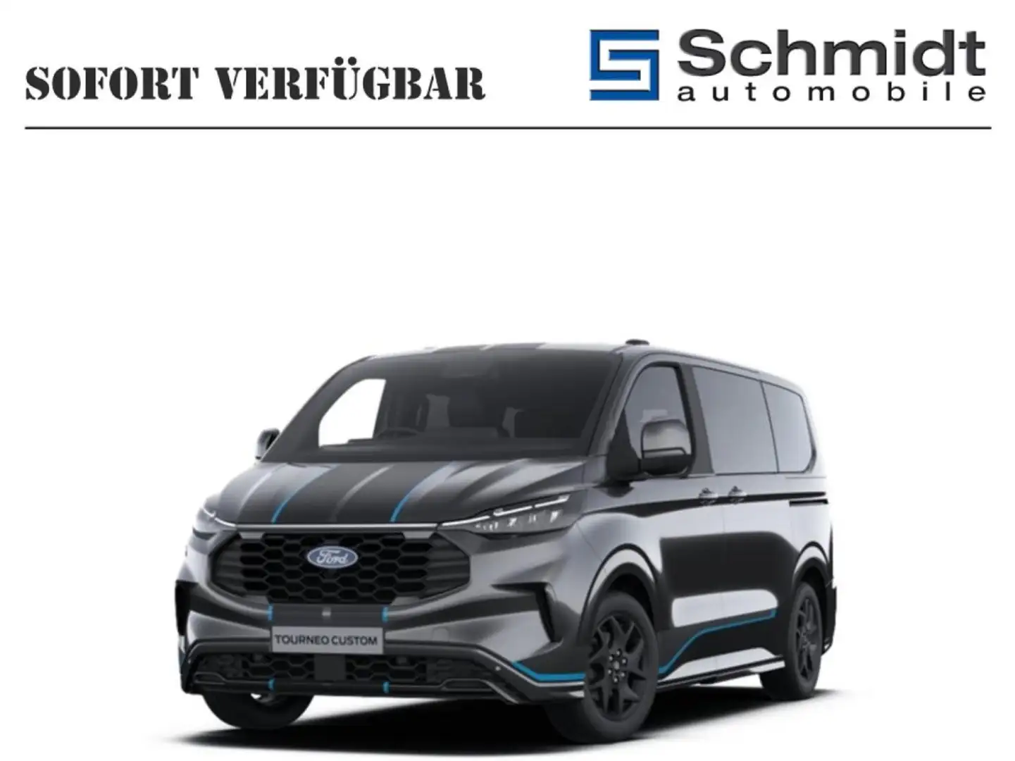 Ford Tourneo Custom 320L1 Sport 2,0L Eblue 170PS AWD Grey - 1