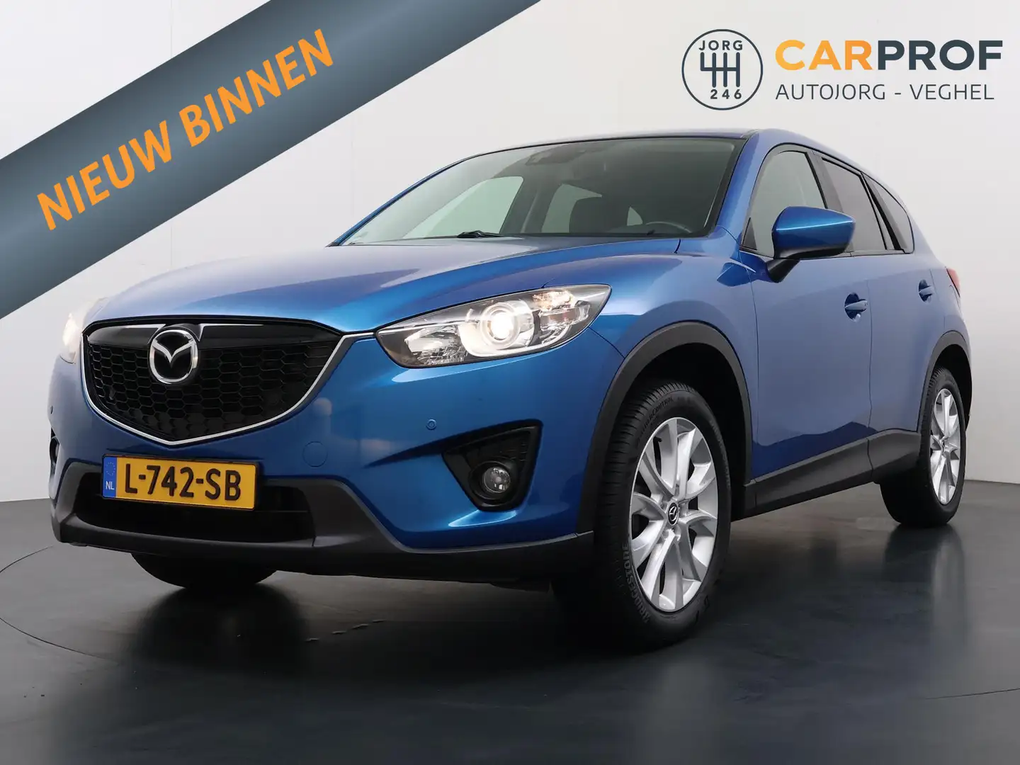 Mazda CX-5 2.0 4WD Trekhaak | LMV | Navigatie | Leder | Camer Blau - 1
