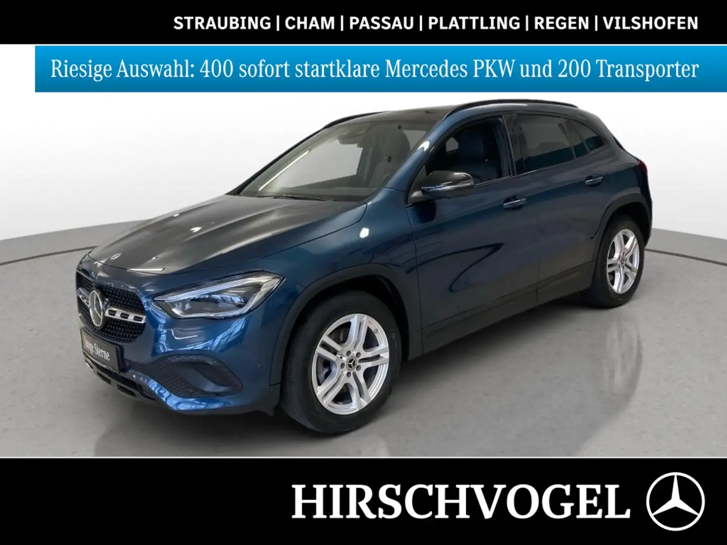 Mercedes-Benz GLA 250 e Progressive+Night+Pano+AHK+DISTRON+HUP Blau - 1