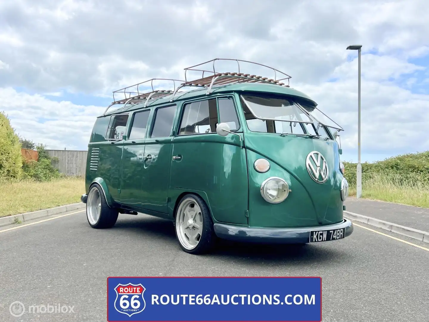Volkswagen T1 Split Screen 1963 | Route 66 auctions Groen - 1
