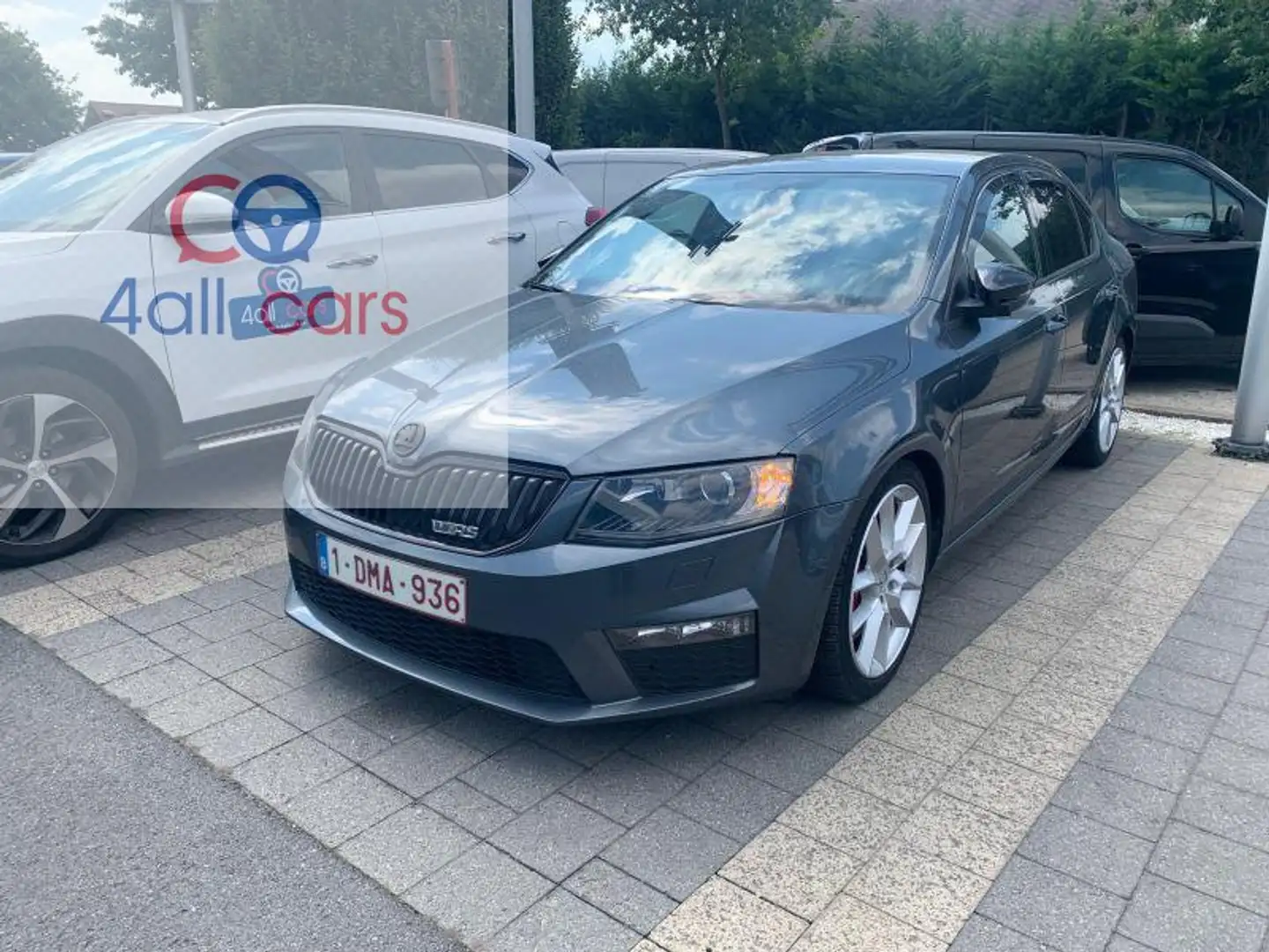 Skoda Octavia 3224 RS Ar-Sen, verw zetel+ruit, Cruise, Bluetoot Gris - 2