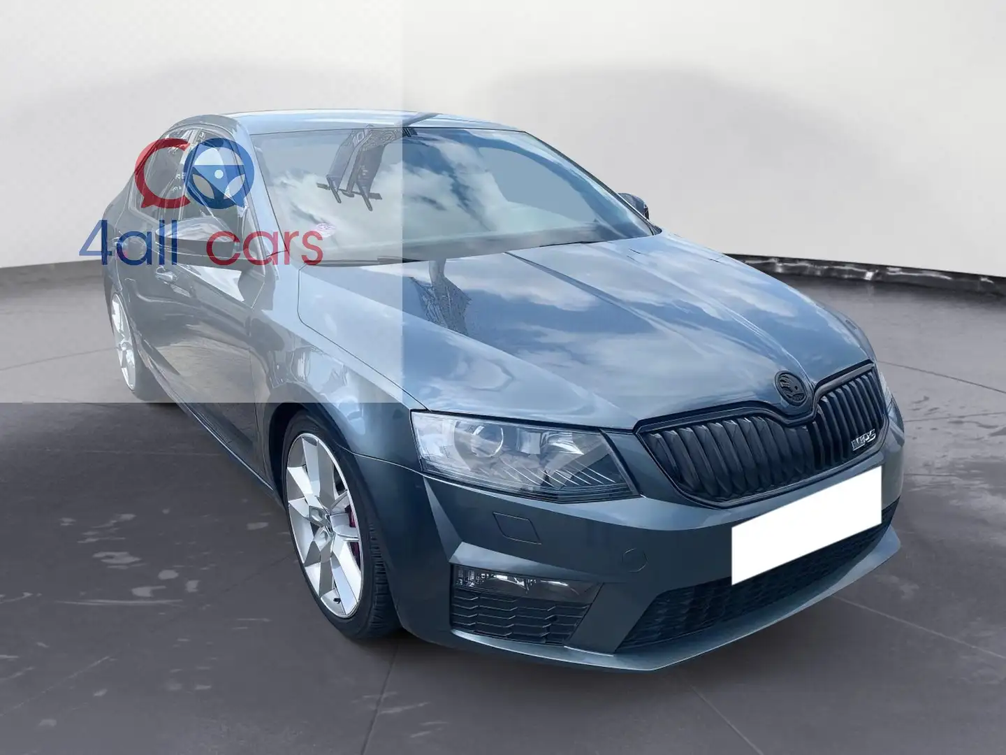 Skoda Octavia 3224 RS Ar-Sen, verw zetel+ruit, Cruise, Bluetoot Gris - 1