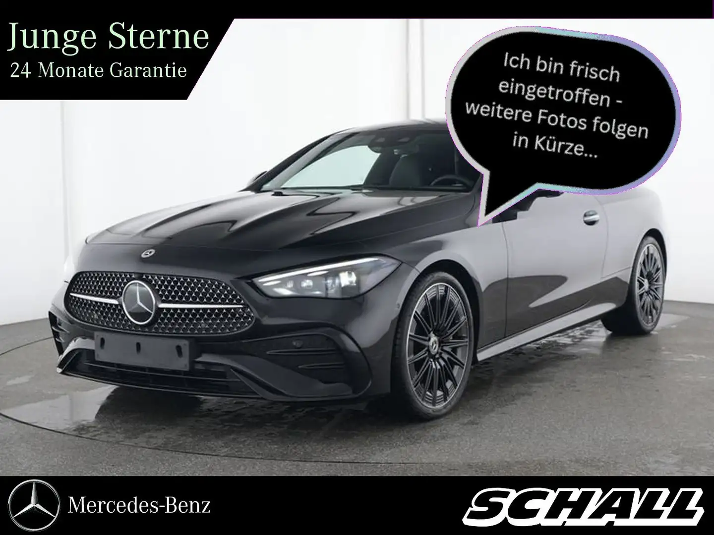 Mercedes-Benz CLE 450 4M AMG+20"+NIGHT+DISTR+PANO+360°+BURMEST Schwarz - 1