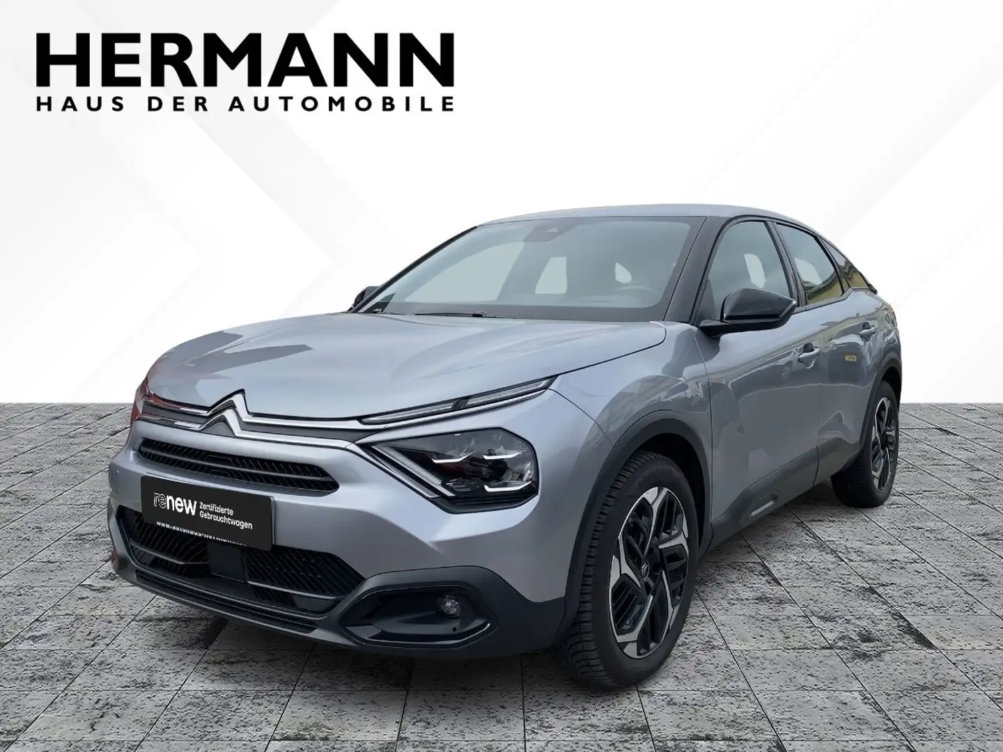 Citroen C4 1.2 PureTech 130 Feel Pack *NAVI*LED*HUD*AUT Zwart - 1