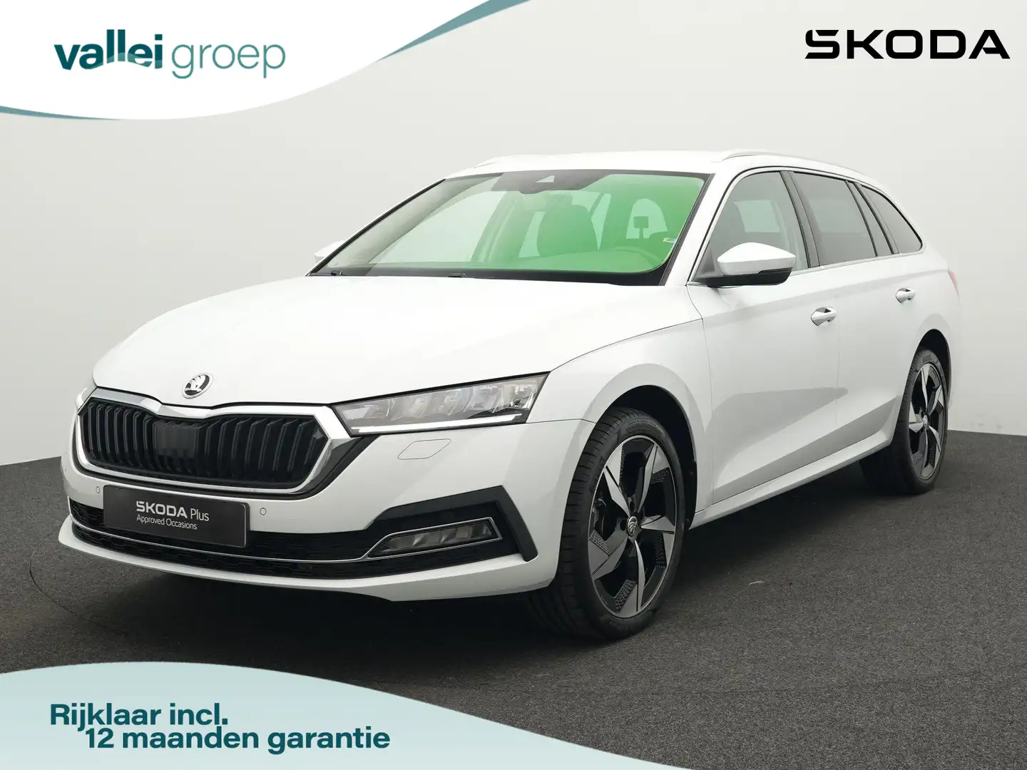 Skoda Octavia Combi 1.0 e-TSI 110 pk DSG Business Edition Plus | Blanc - 1