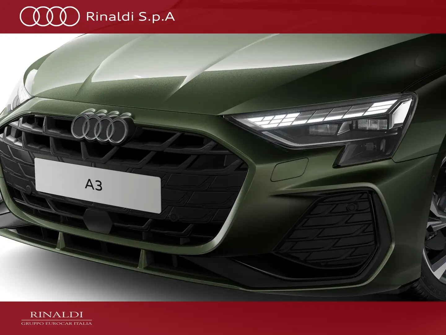 Audi A3 sportback 35 1.5 tfsi mhev s line edition s-tronic Verde - 2