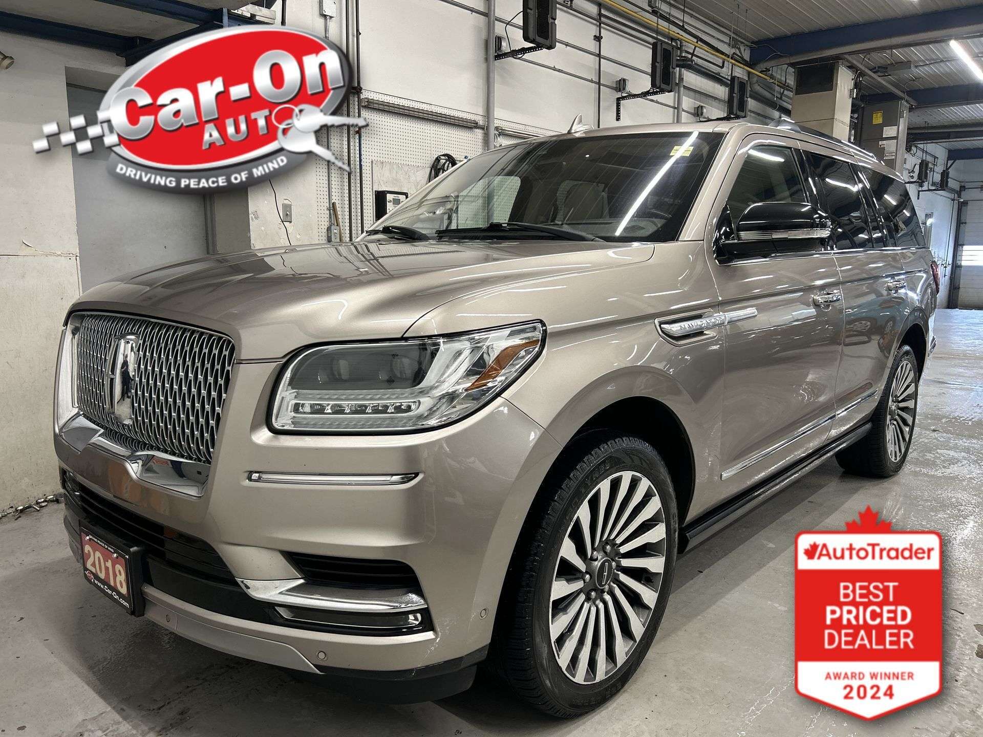 Brown (Beige) 2018 Lincoln Navigator Reserve 4WD SUV / Crossover Four-Wheel Drive Automatic