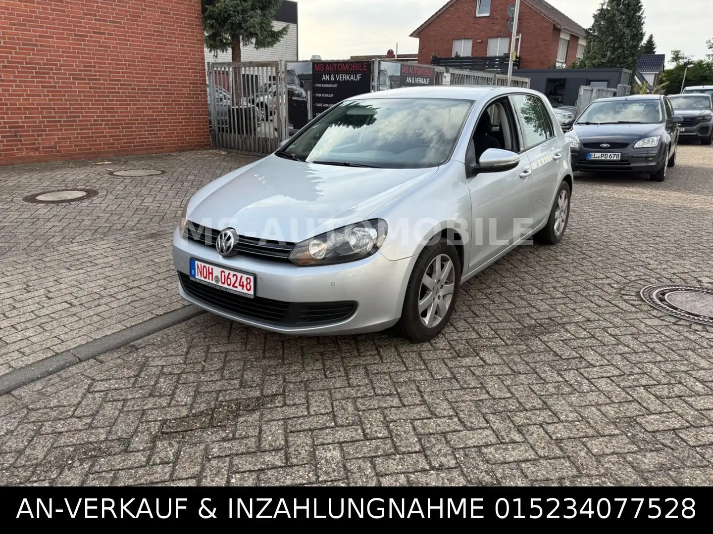 Volkswagen Golf VI Comfortline Zilver - 1