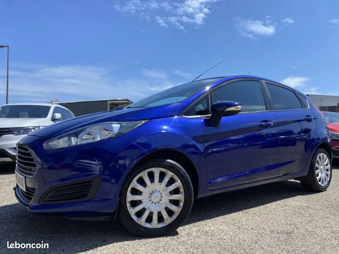 Ford Fiesta 1.0 ECOBOOST 100CH TREND POWERSHIFT 5P Bleu - 1