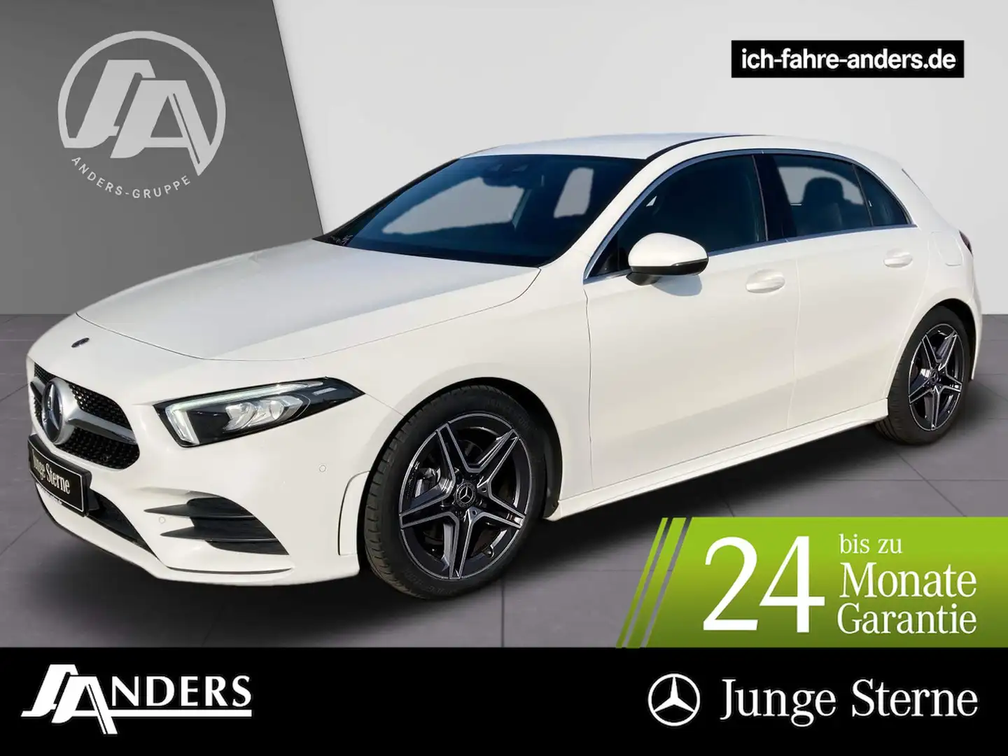 Mercedes-Benz A 200 d AMG+MBUX+SHZ+LED+PDC+Tempomat+Apple+AR Bianco - 1
