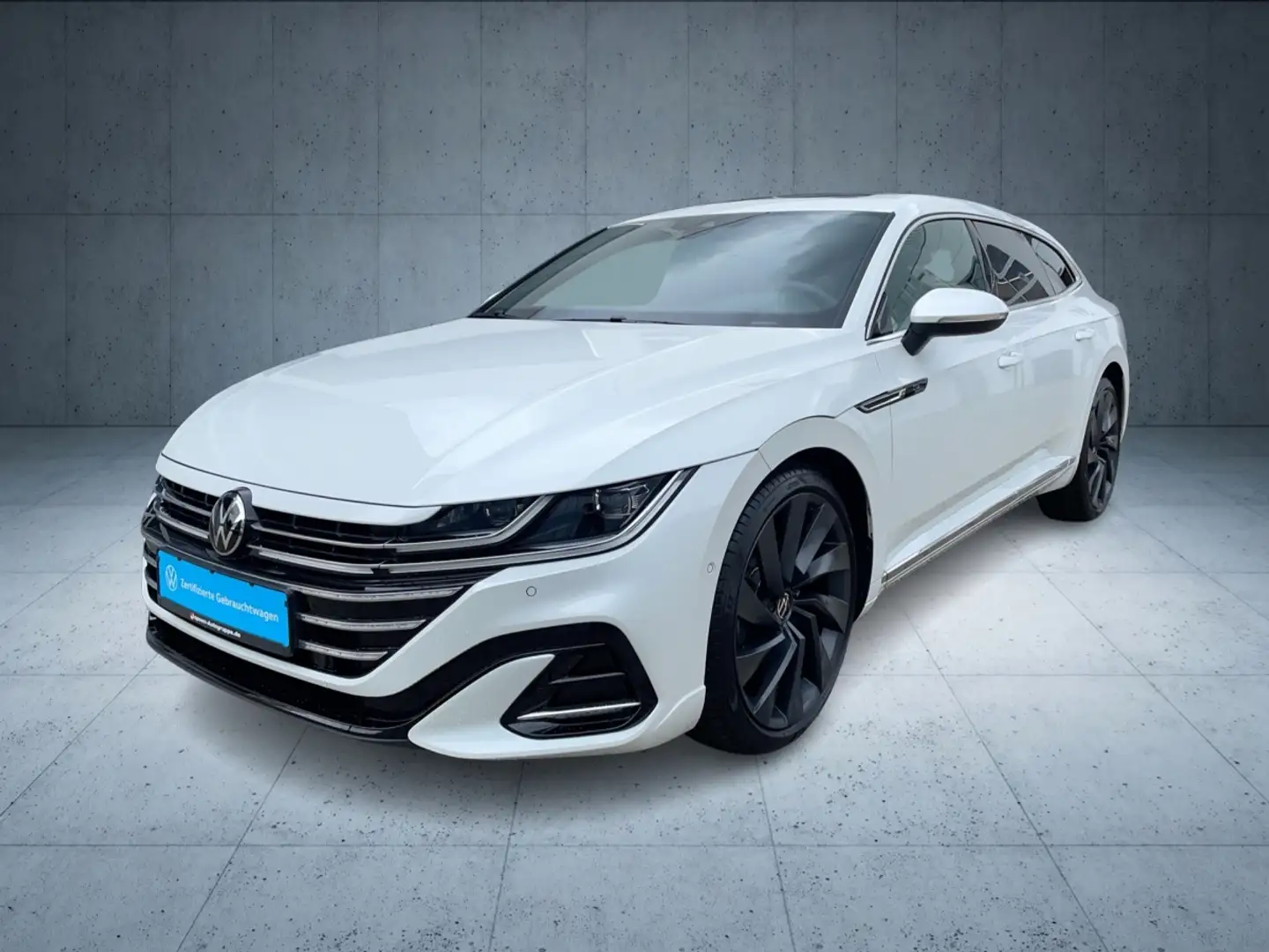 Volkswagen Arteon Shooting Brake R-Line 4M DSG AHK+Stdhz Weiß - 2