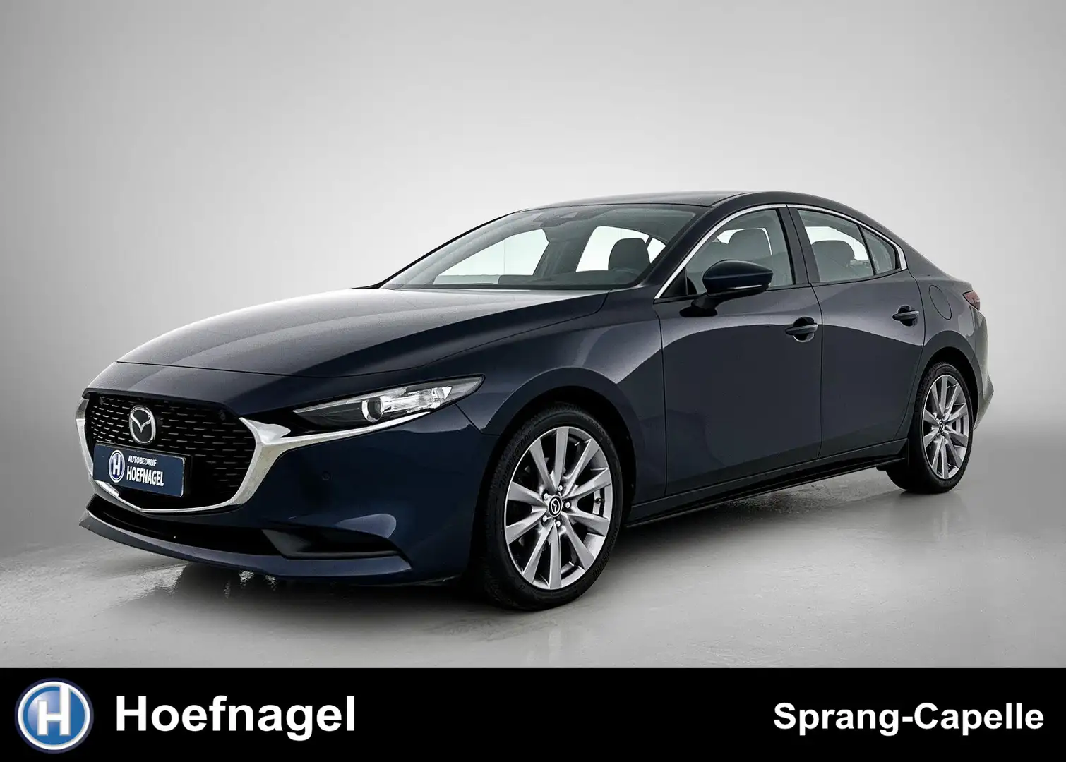Mazda 3 2.0 e-SkyActiv-G M Hybrid 122 Luxury | Adaptive Cr Blauw - 1