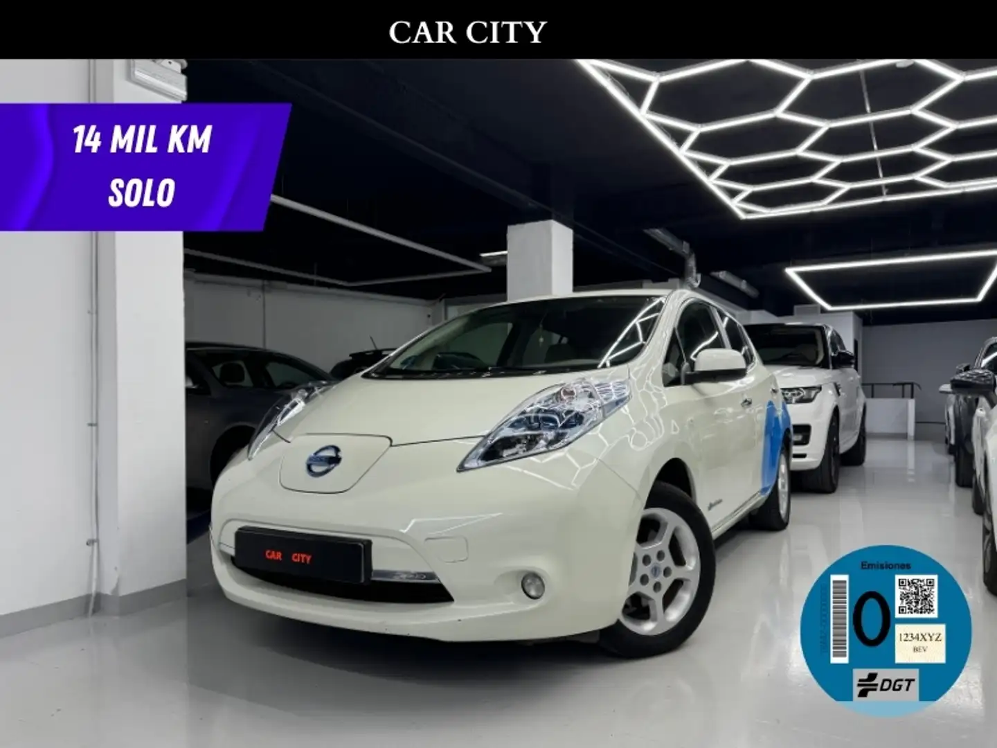 Nissan Leaf Blanco - 1