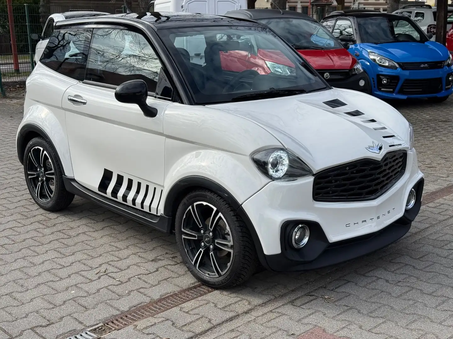 Chatenet Sonstige CH 46 R HDI Mopedauto 45 KM/H L6e Weiß - 1