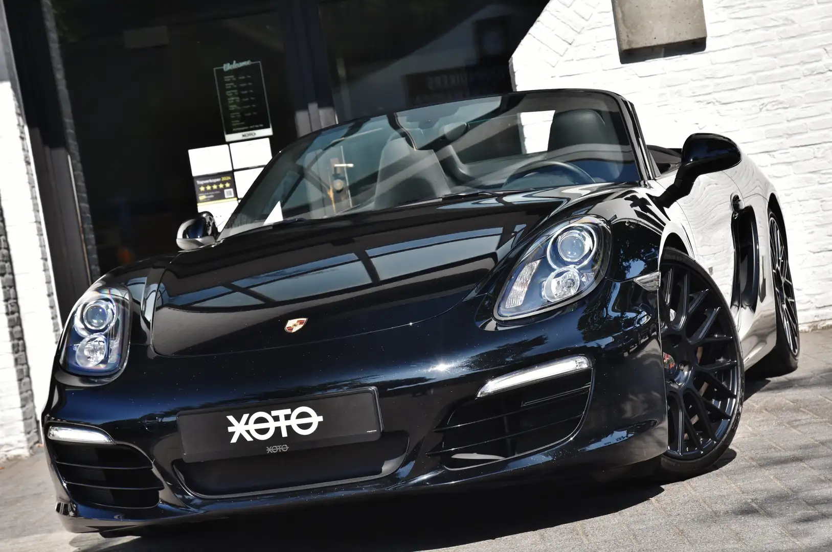 Porsche Boxster 2.7i *** MANUAL GEARBOX / FULL BLACK / 20" ALU *** Zwart - 1