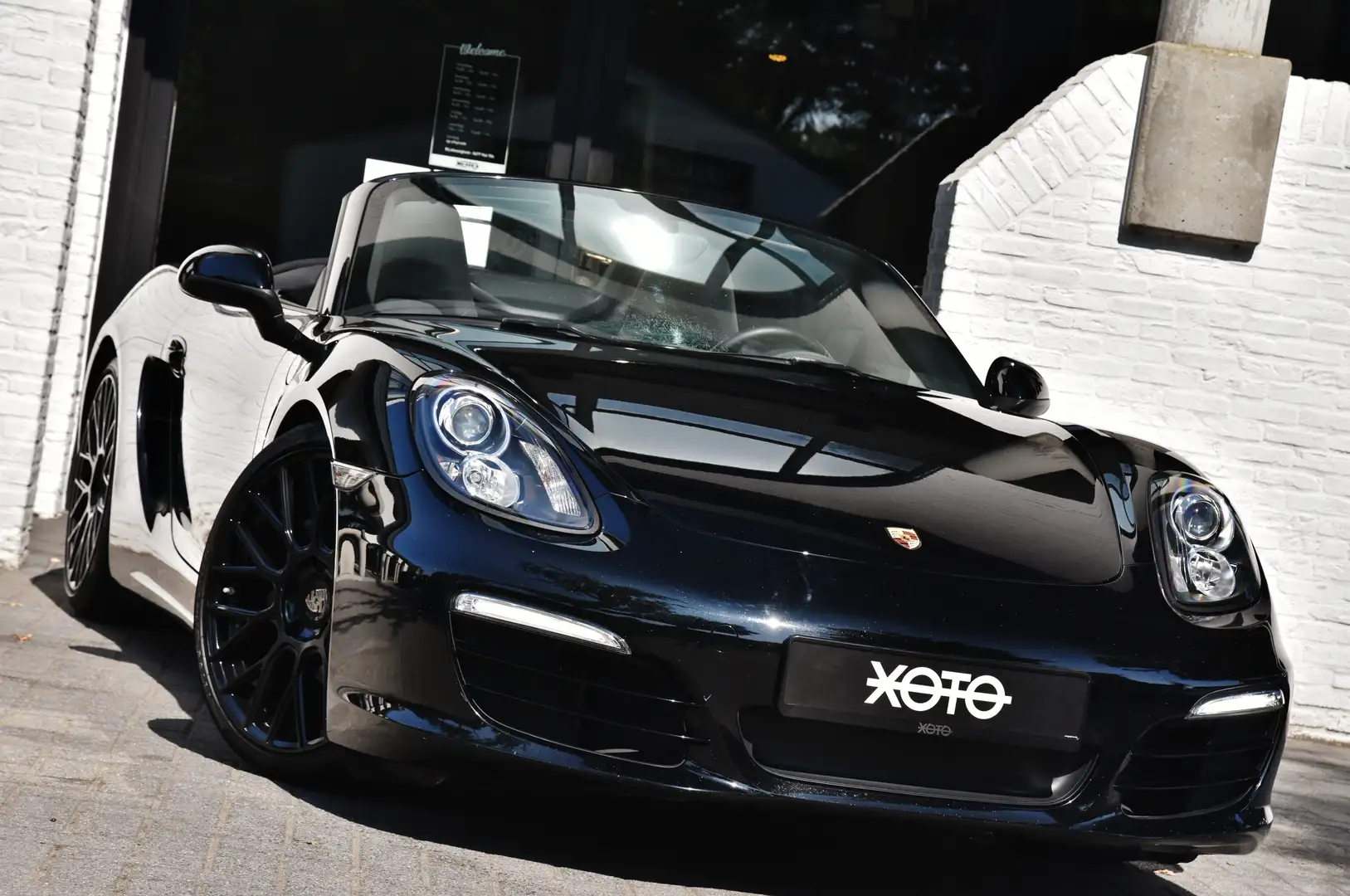 Porsche Boxster 2.7i *** MANUAL GEARBOX / FULL BLACK / 20" ALU *** Zwart - 2