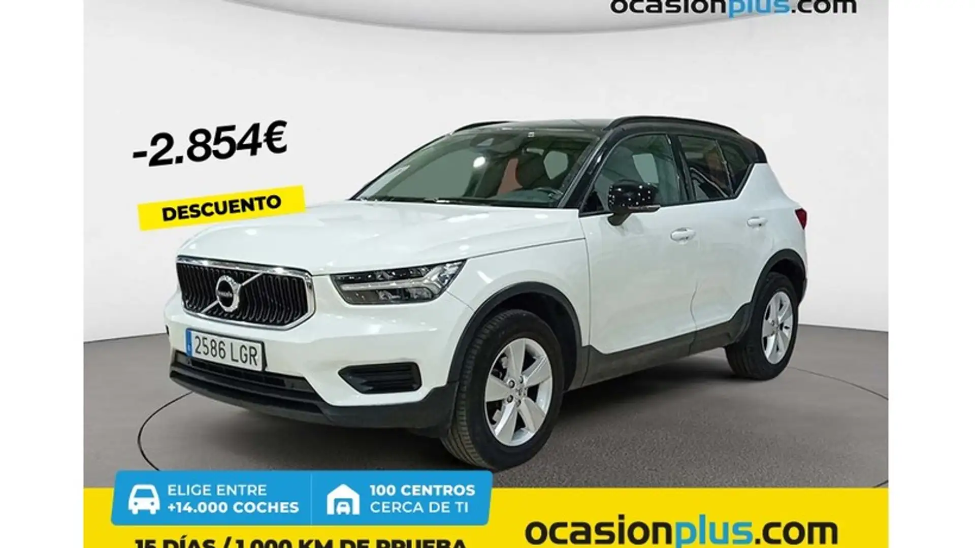 Volvo XC40 T3 Blanc - 1