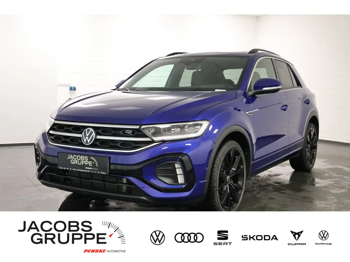 Volkswagen T-Roc 1.5 TSI R-Line DSG,Navi,LED,AHK Bleu - 1