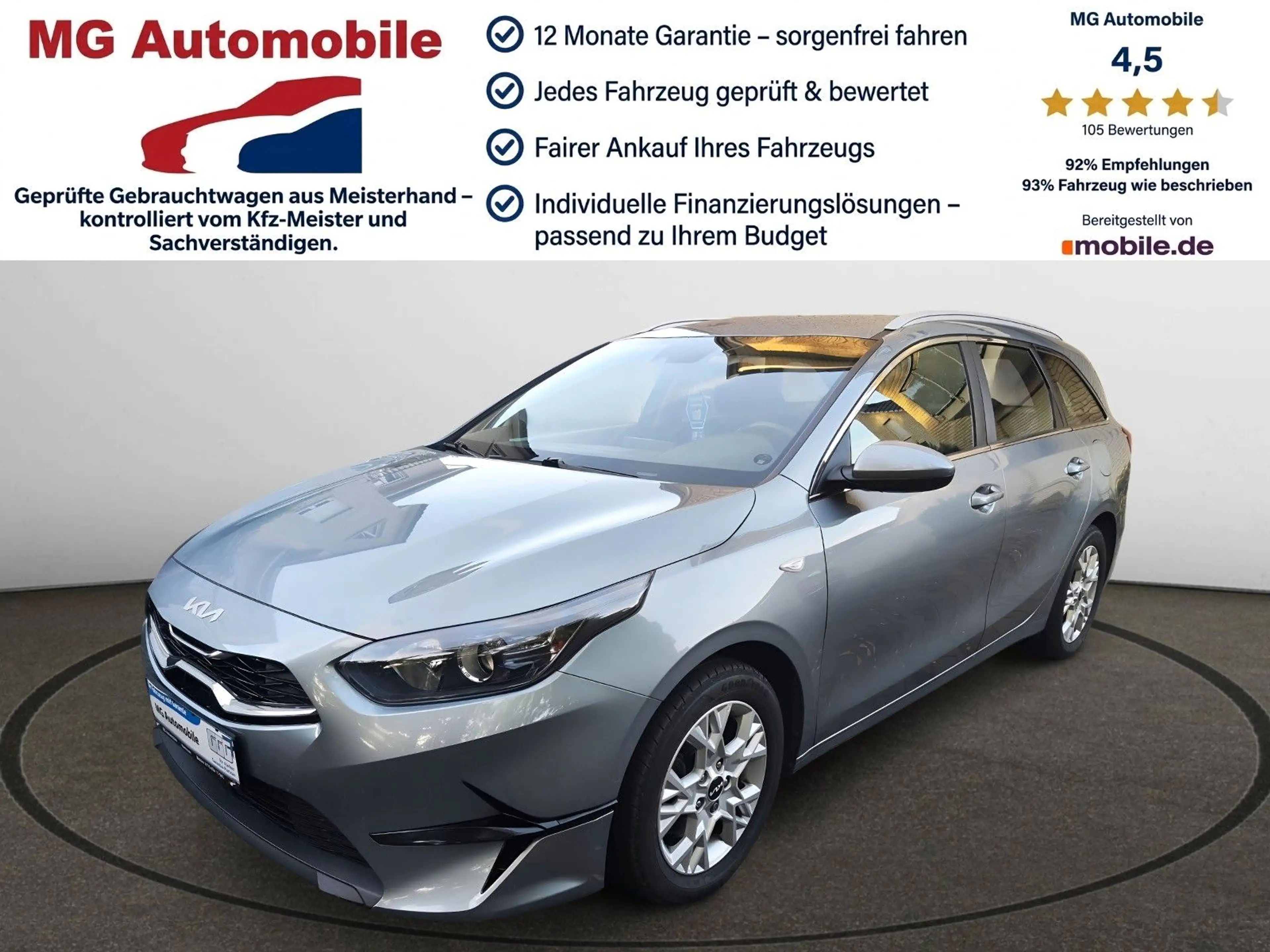 Kia Ceed SW / cee'd SW Sportswagon 1.6 CRDi Mild Hybrid AHK 1.Hand