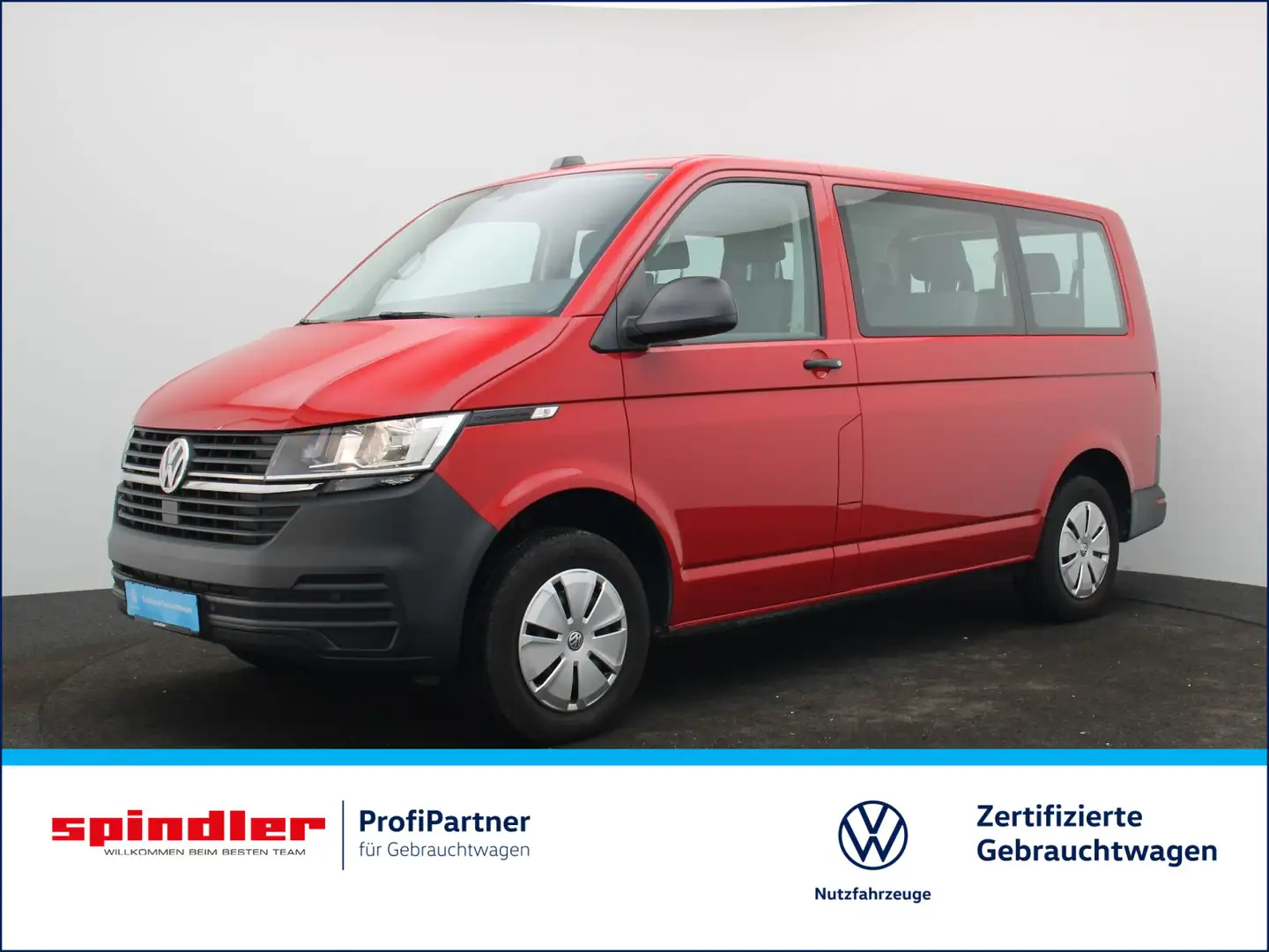 Volkswagen T6.1 Kombi TDI/Klima, PDC, 9-Sitze Rot - 1