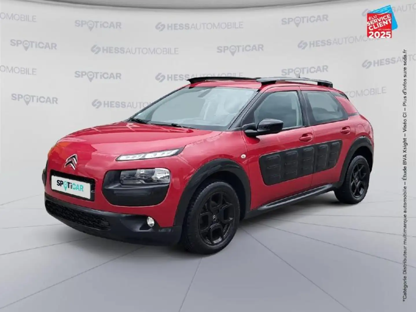Citroen C4 Cactus PureTech 110ch S/S Feel E6.d-TEMP Rouge - 1