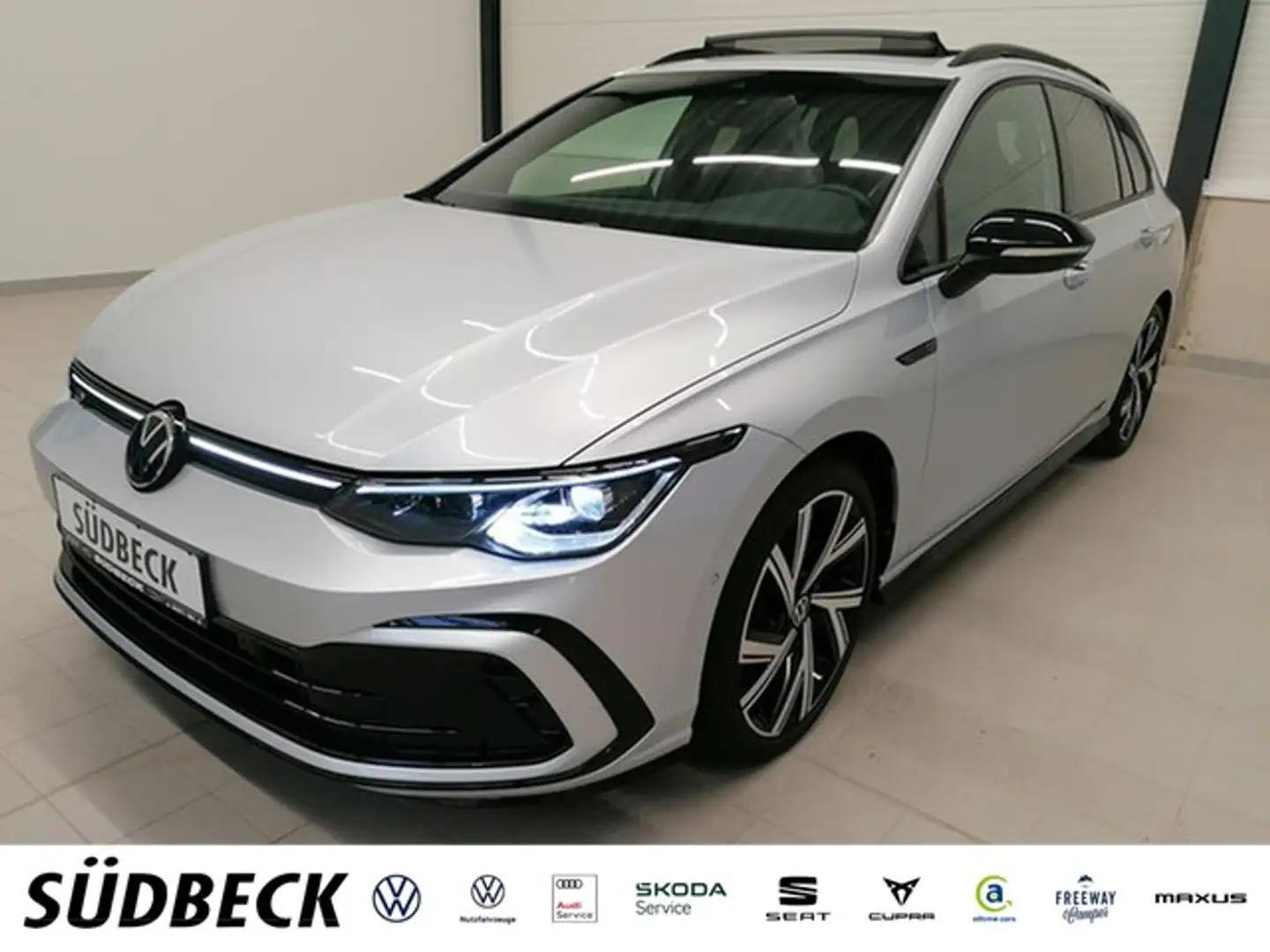 Volkswagen Golf VIII Variant 2.0 TDI R-Line AHK+APP+ACC+KAMERA+... Grau - 1