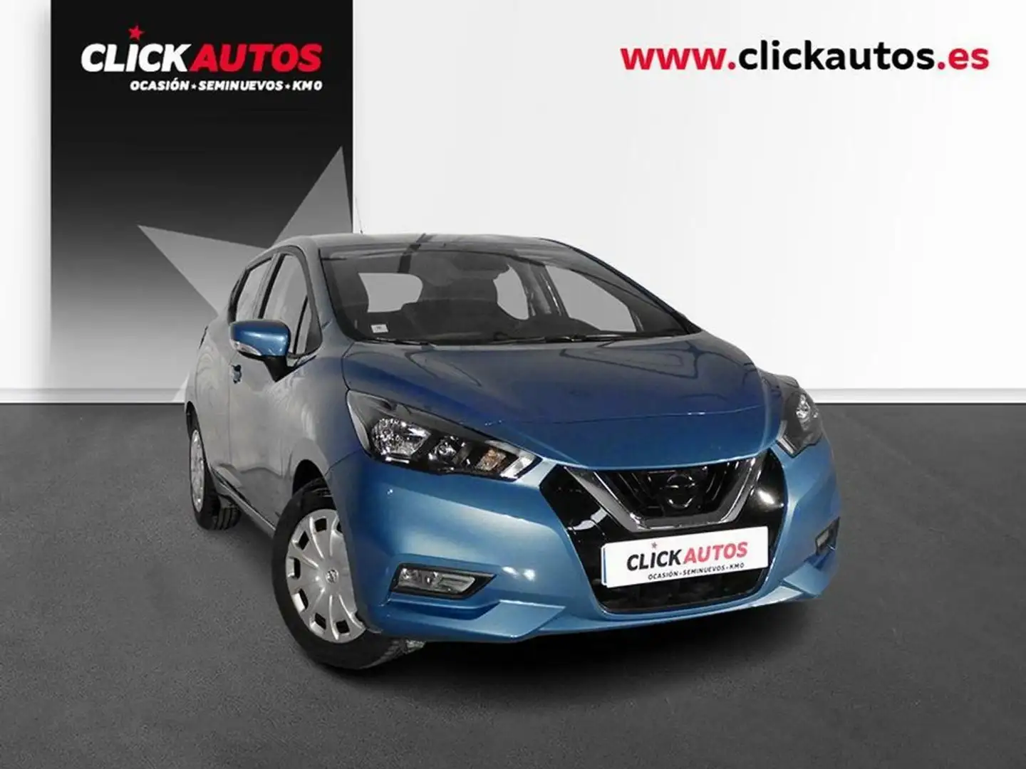 Nissan Micra IG-T Acenta 92 Bleu - 2