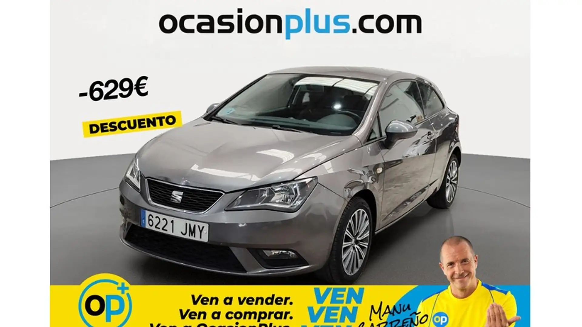 SEAT Ibiza SC 1.2 TSI Style Gris - 1