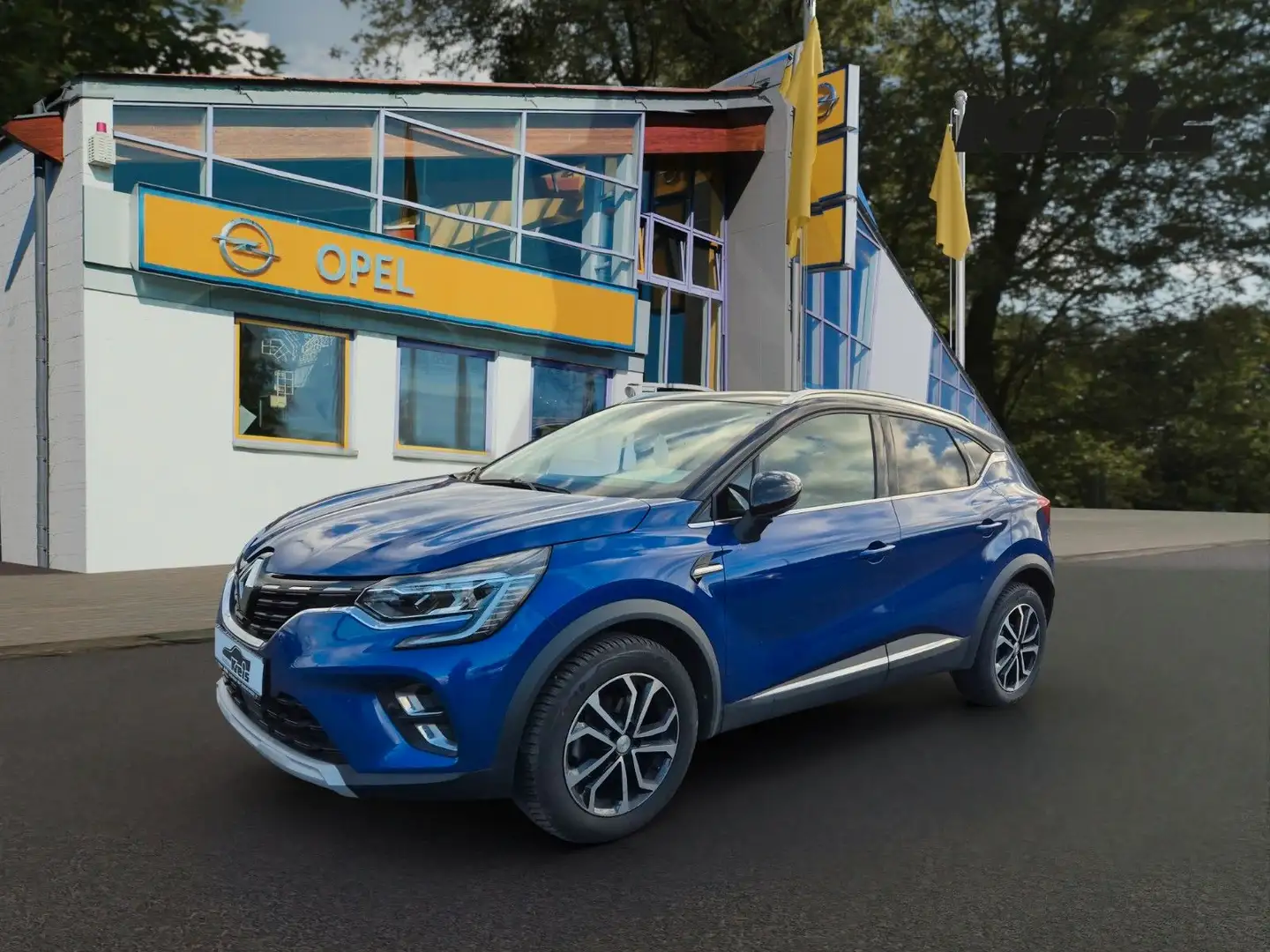 Renault Captur II Intens Navi AHKabn Sitzheiz Kamera PDC Blau - 1