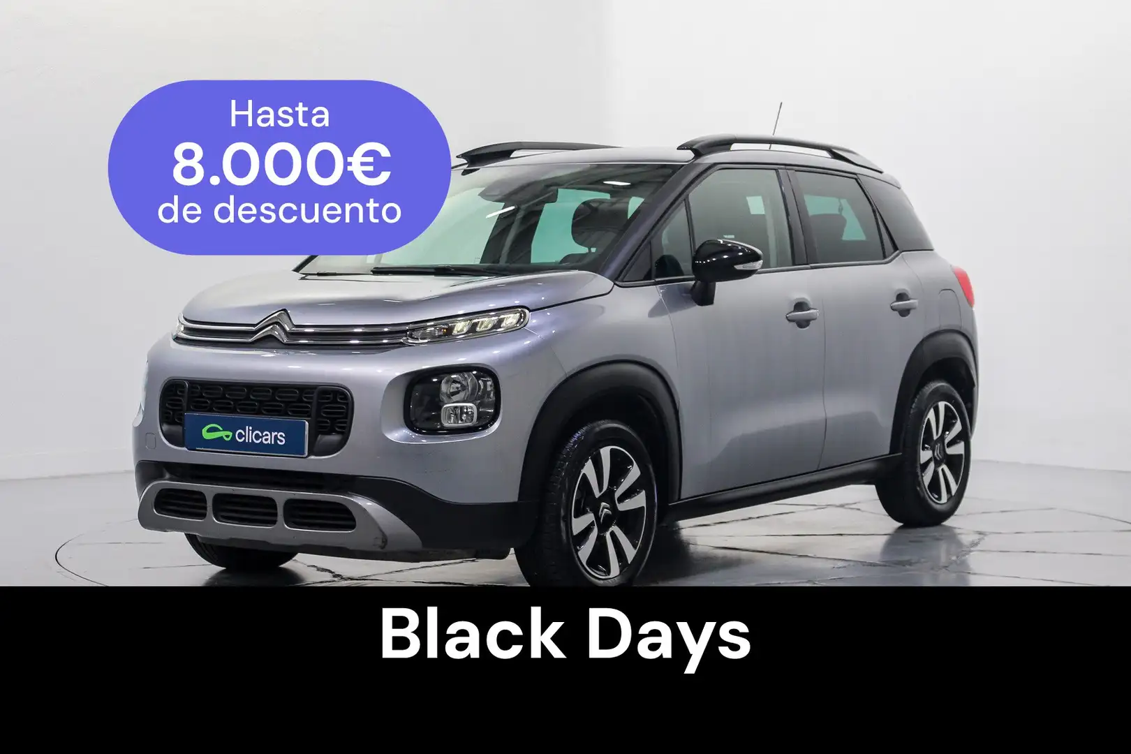 Citroen C3 Aircross Puretech S&S Shine 110 Argent - 1