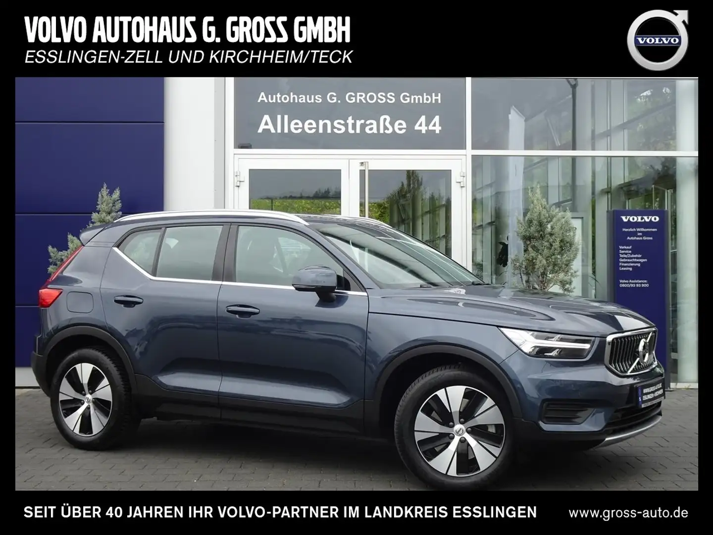 Volvo XC40 T5 Recharge Geartronic Inscription Expression Blau - 1