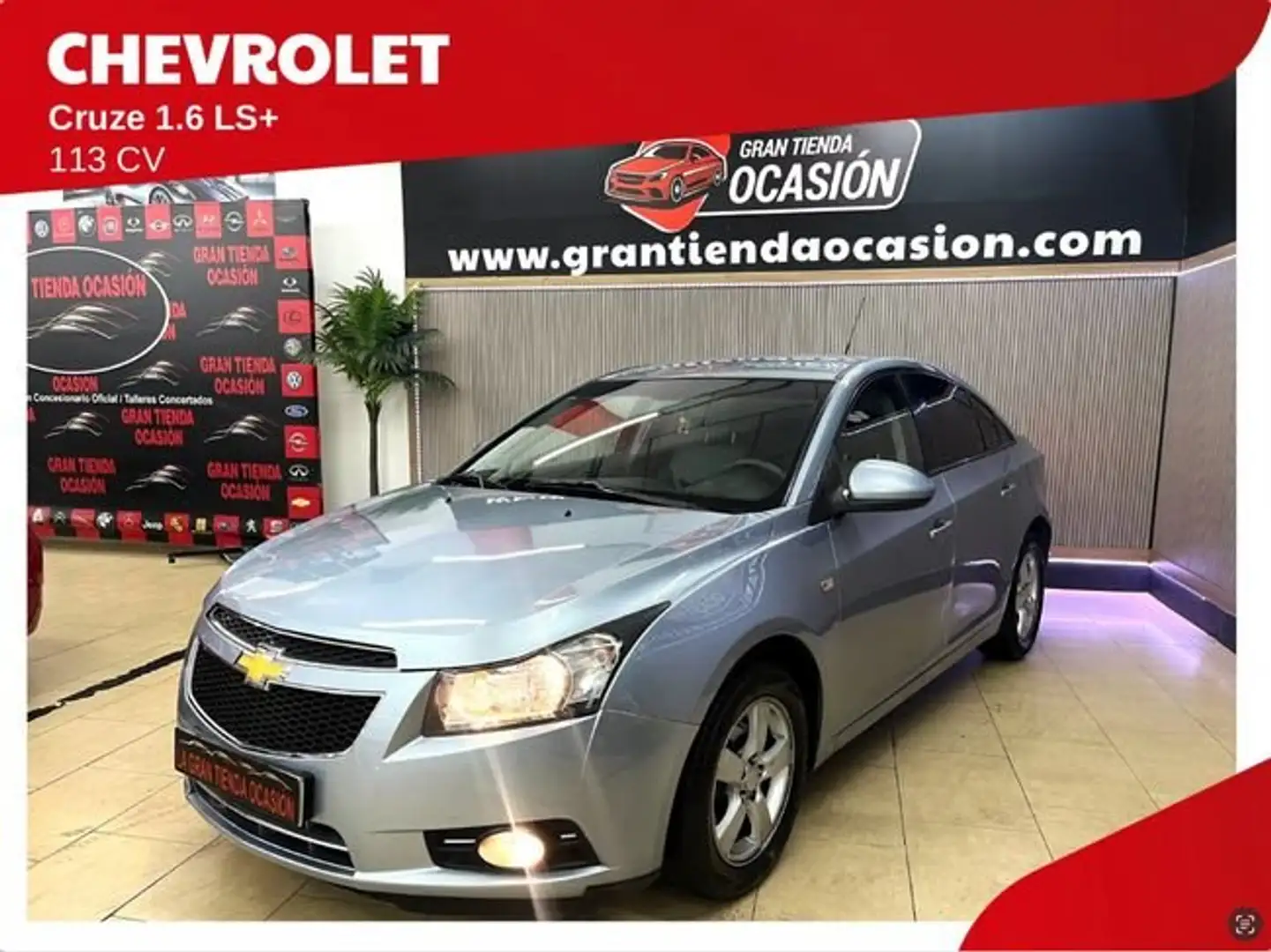 Chevrolet Cruze LS Plus Azul - 1