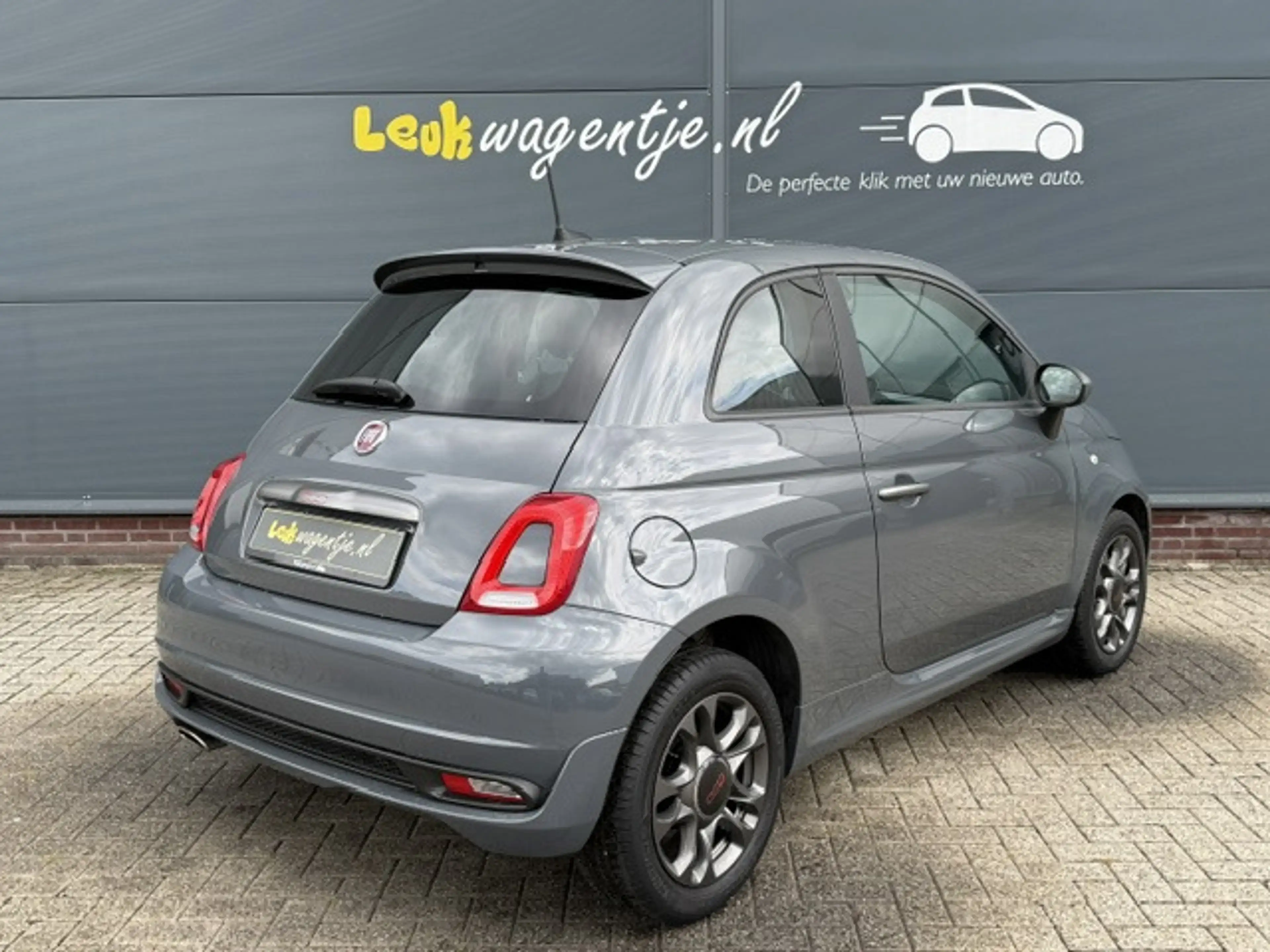 Fiat 500 1.2 Sport *carplay *navi *cruise *donker glas *lmv — photo 2