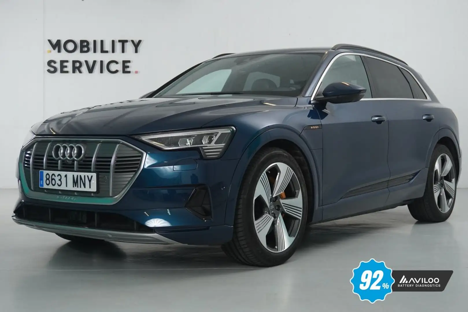 Audi e-tron 55 quattro Advanced Azul - 1